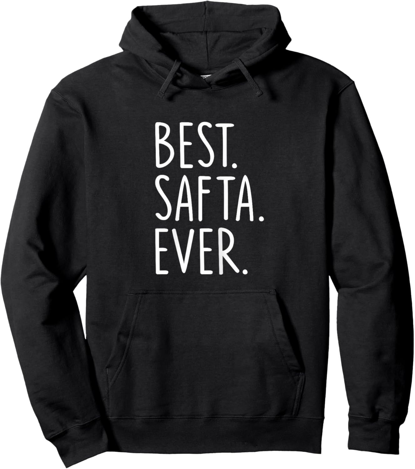 Best Safta Ever Hoodie - Hoodie | Black