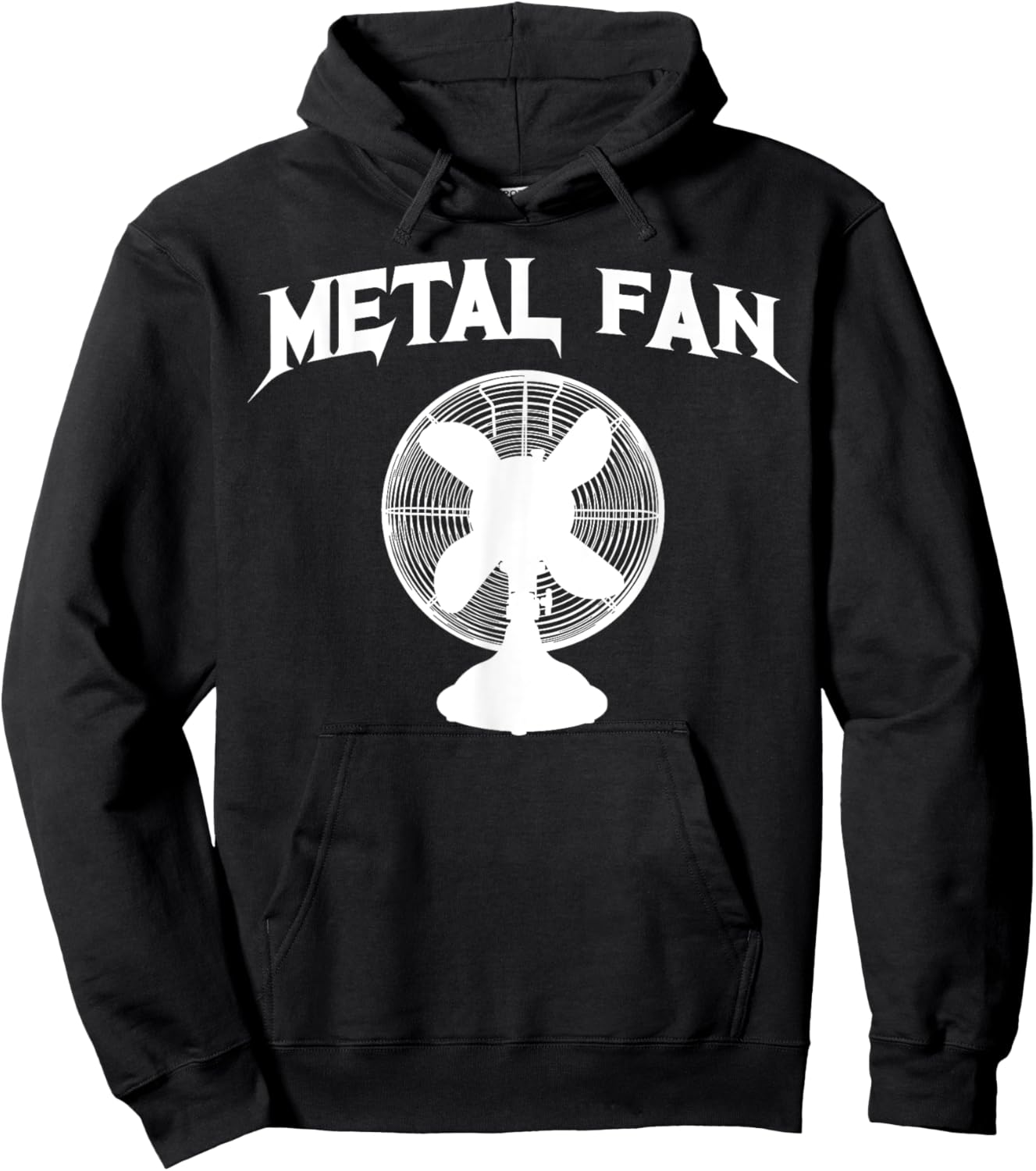 Metal Fan funny Heavy Metal fan Hoodie - Hoodie | Black