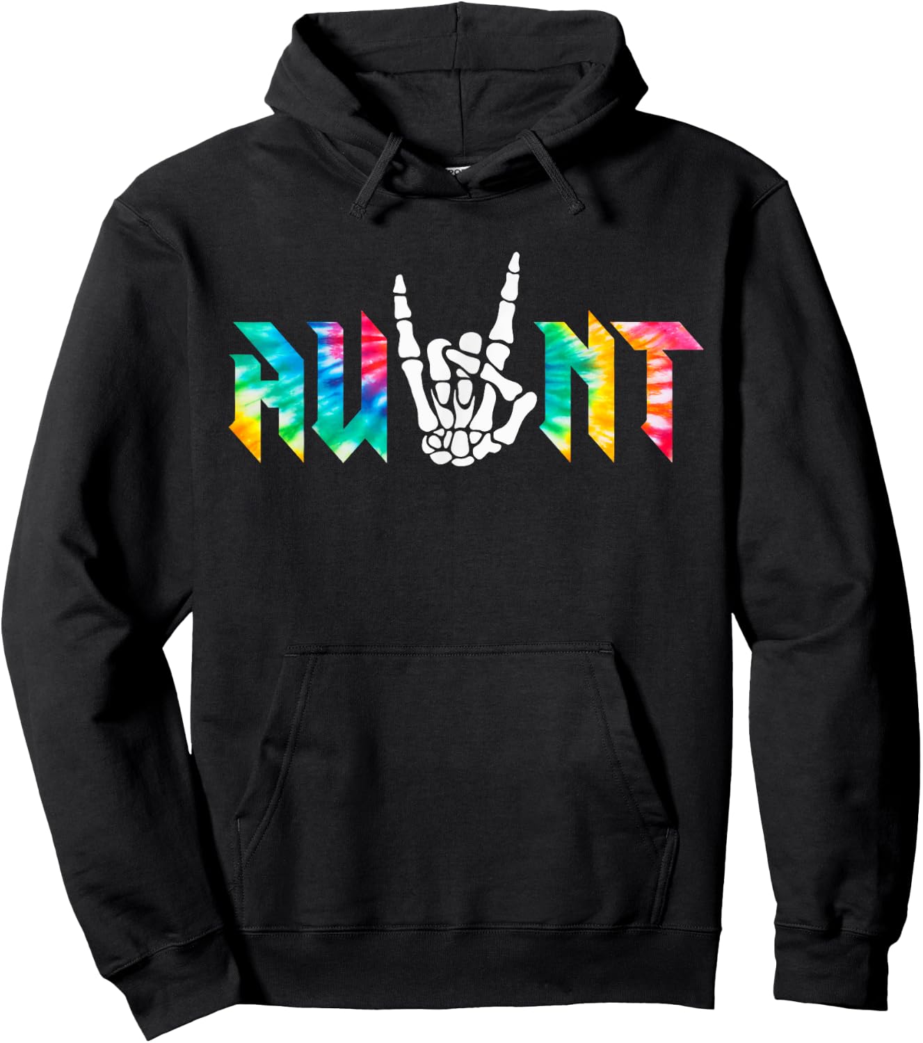 Aunt Of The Bad Two the Bone Birthday 2 Years Old Birthday Hoodie - Hoodie | Black
