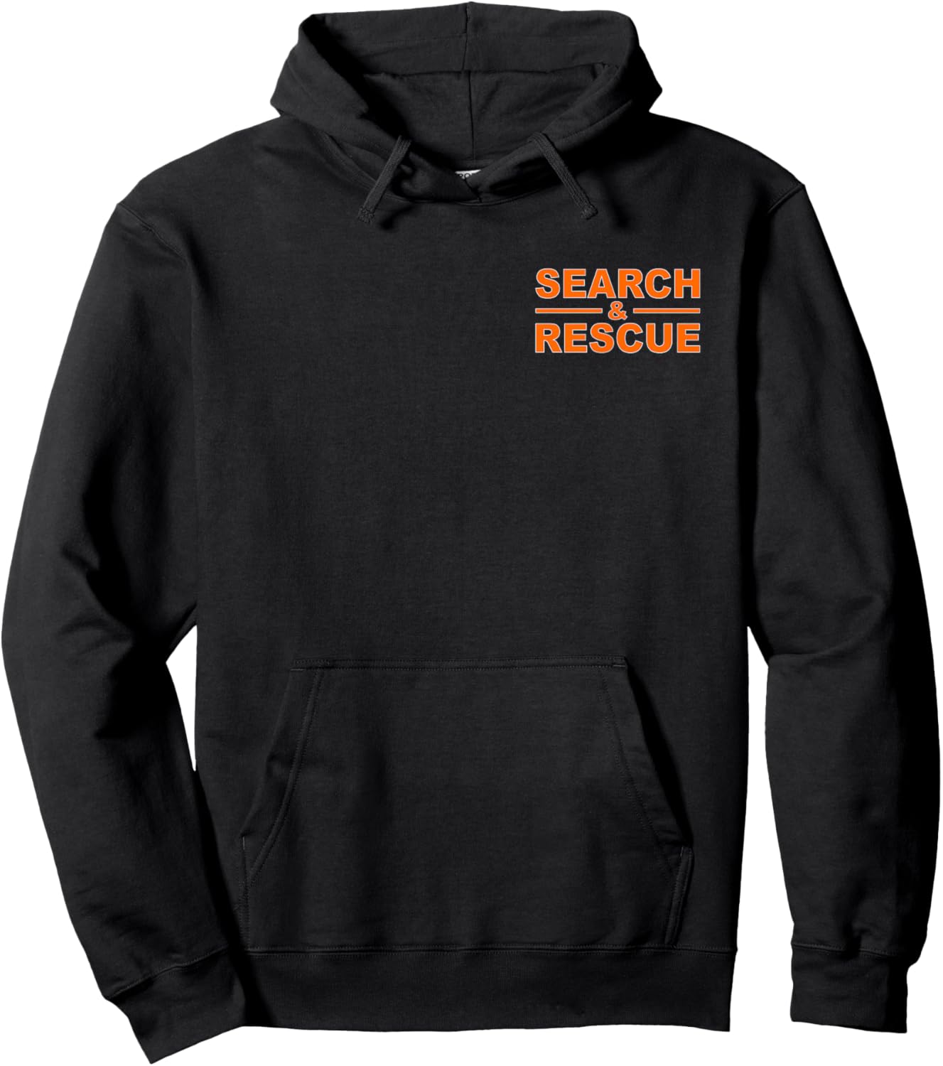 Search and Rescue Emergency Response Search Team Sar Uniform Hoodie - Hoodie | Black