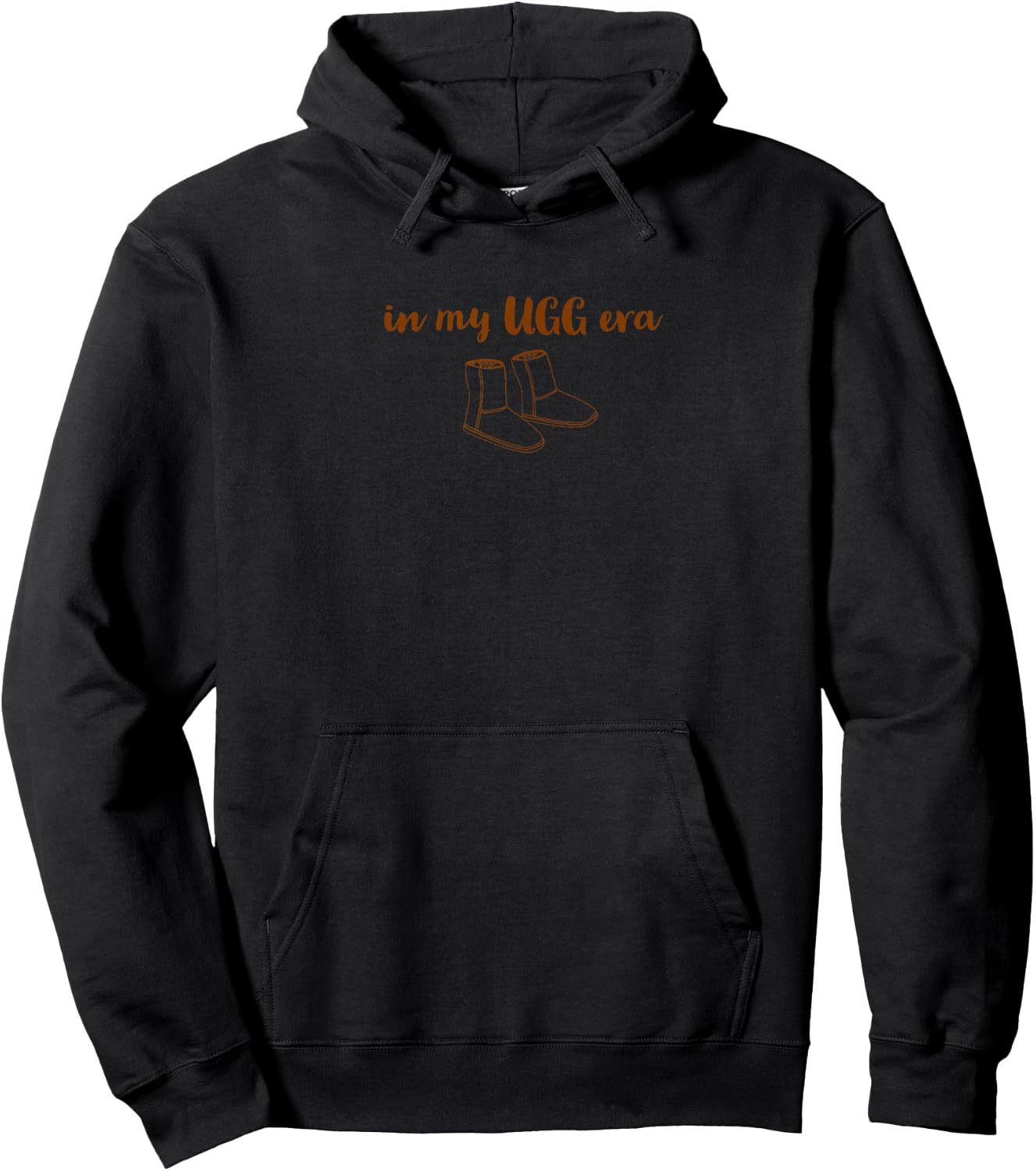 In my Ugg era Hoodie - Hoodie | Black