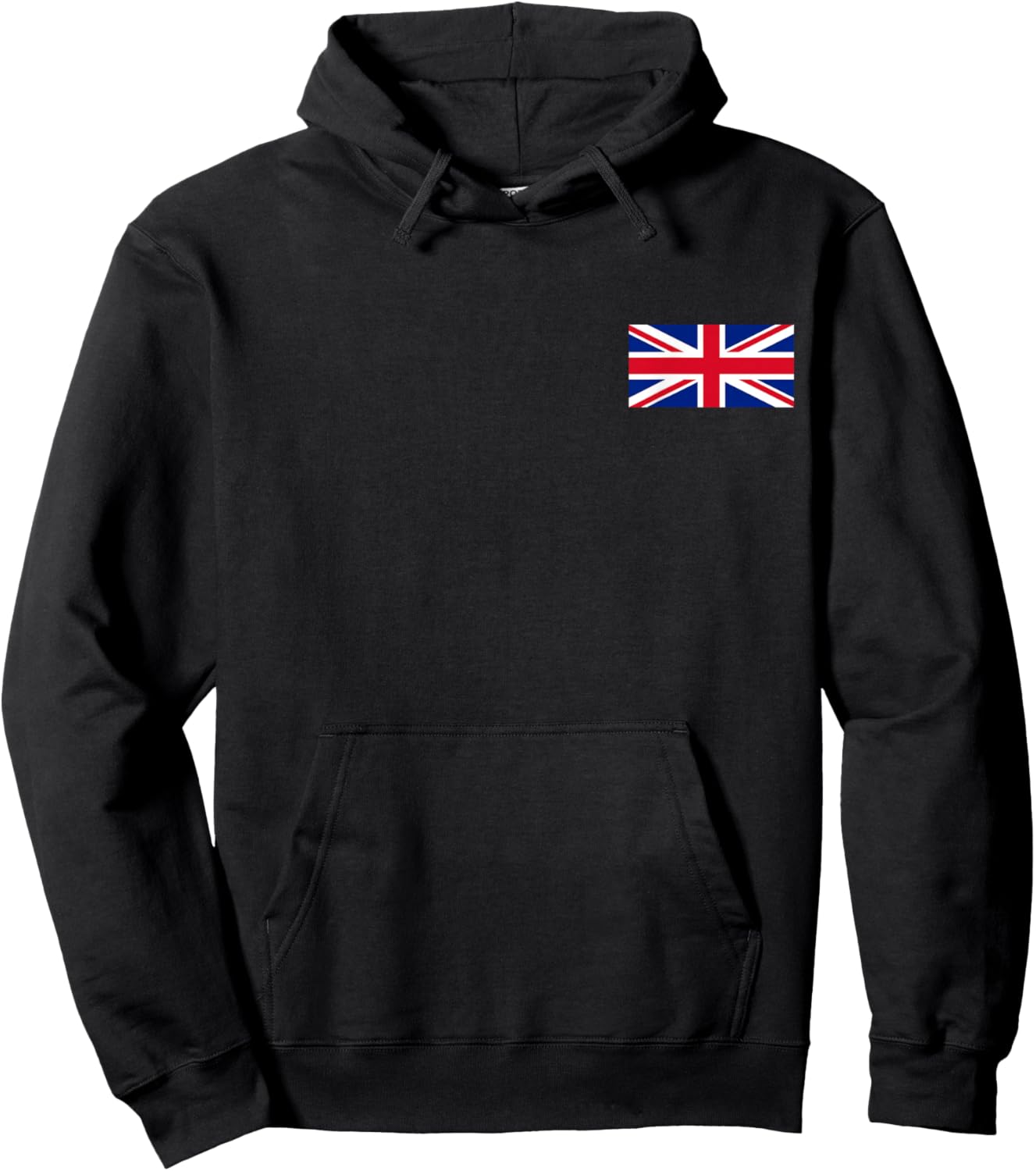United Kingdom Flag British Union Jack UK Flags Men Women Hoodie - Hoodie | Black