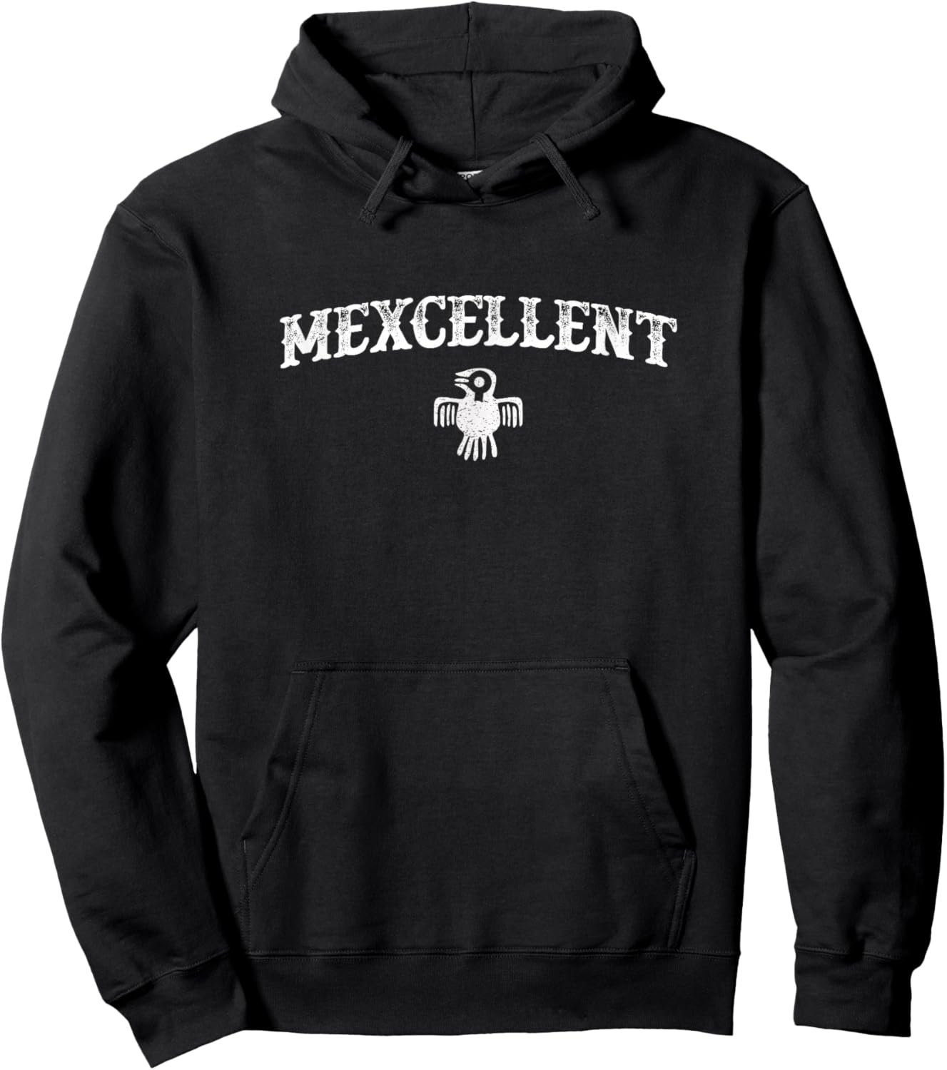Mexcellent - Excellent Mexico - Mexican Love, Eagle Bird Art Hoodie - Hoodie | Black
