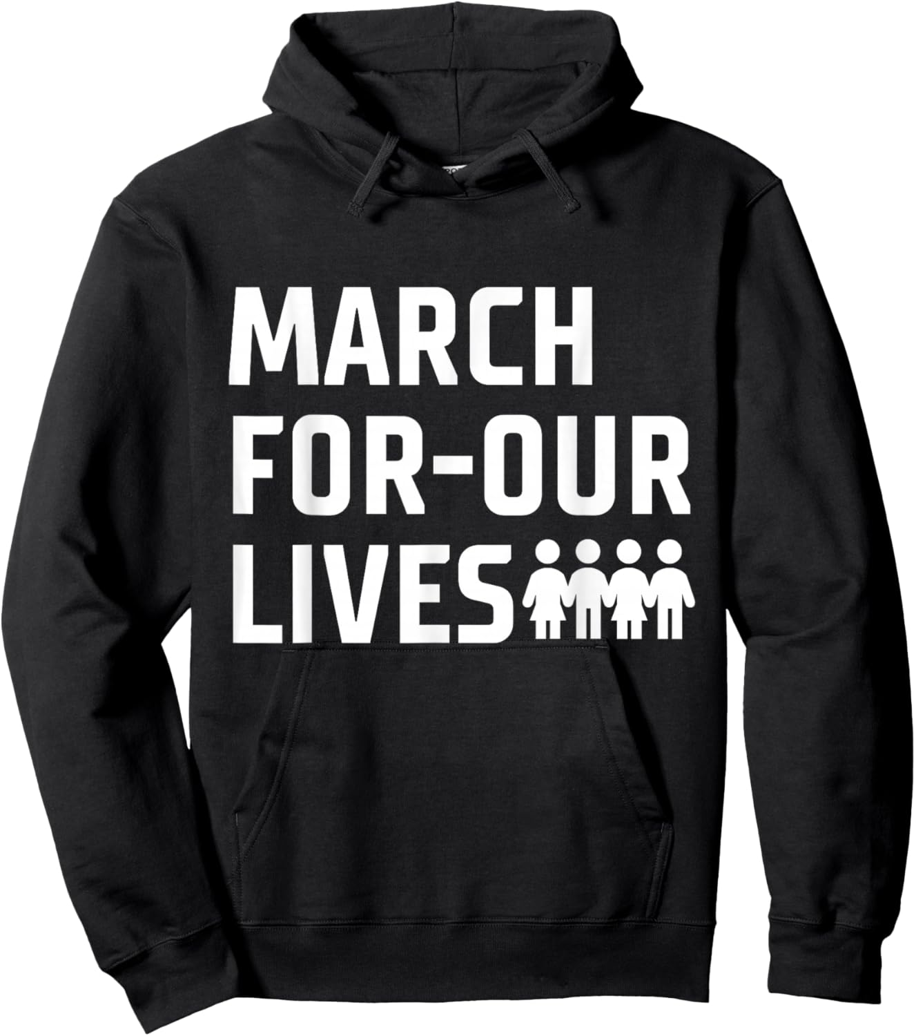 March For-Our Lives Apparel Hoodie - Hoodie | Black