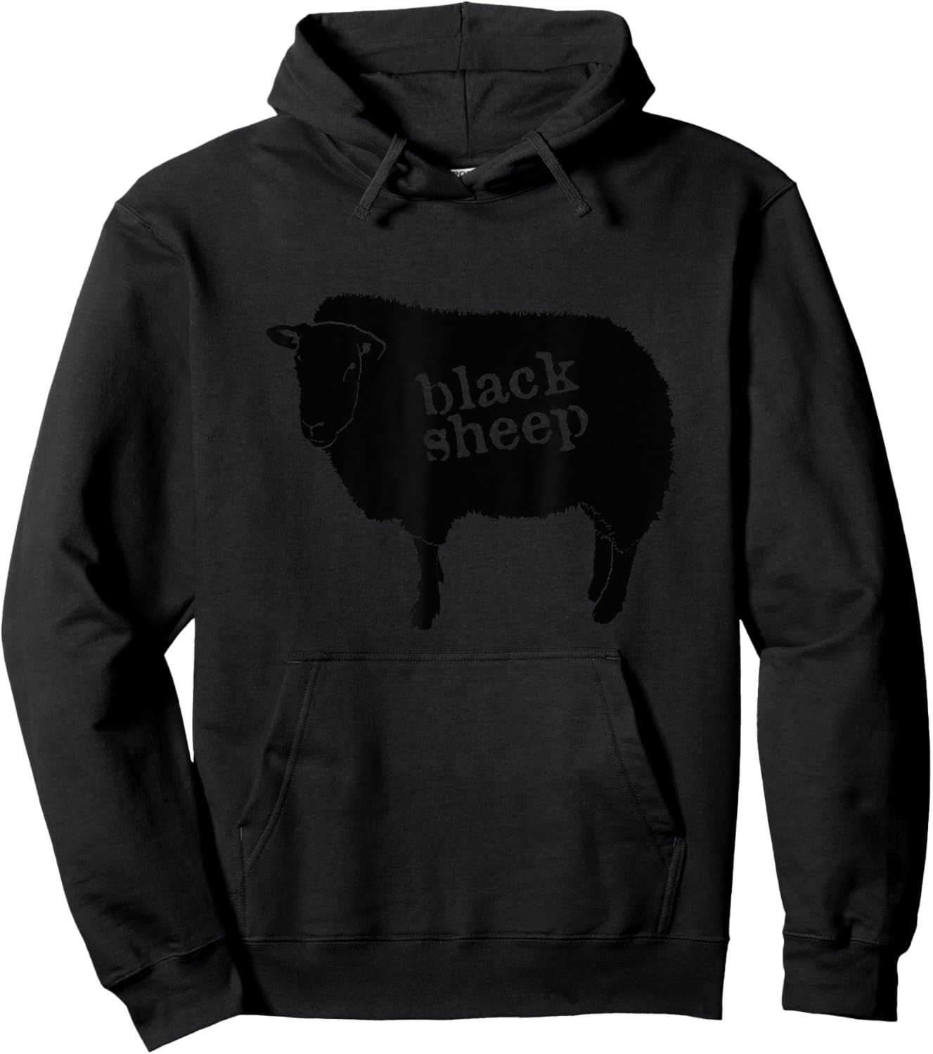 Black Sheep Misfit Outcast Rebel Hoodie - Hoodie | Black