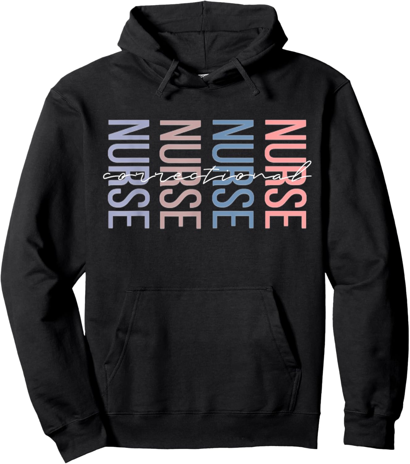 Correctional Nurse Jails Prisons Inmate Care RN LPN Hoodie - Hoodie | Black
