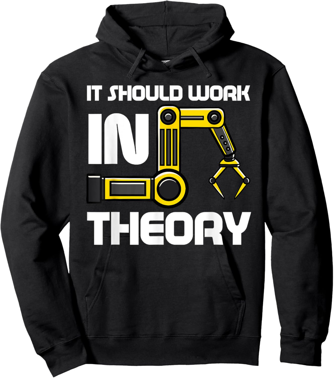 Robotics Engineer Robot Lover Roboticist Engineering Science Hoodie - Hoodie | Black