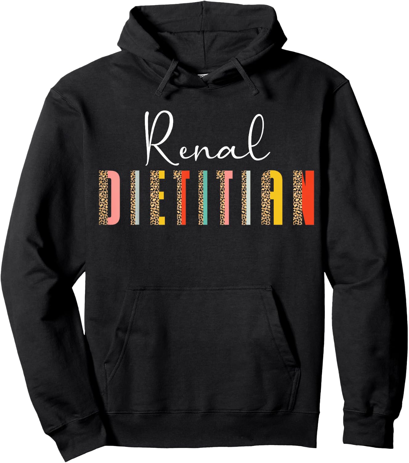 Renal Diet Renal Dietitian Hoodie - Hoodie | Black