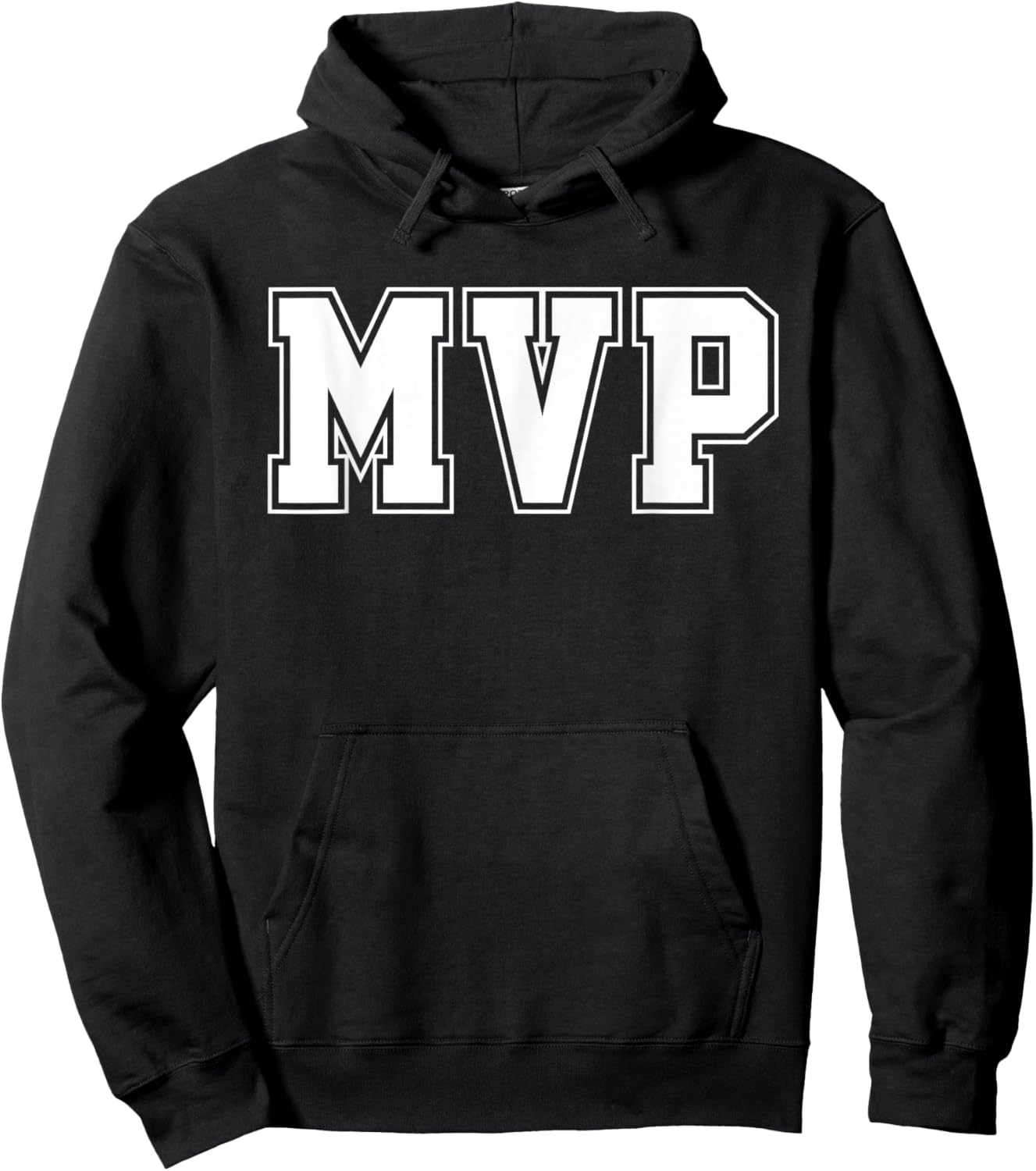 MVP Most Valuable Player | Funny Sport Humor Gift Hoodie - Hoodie | Black