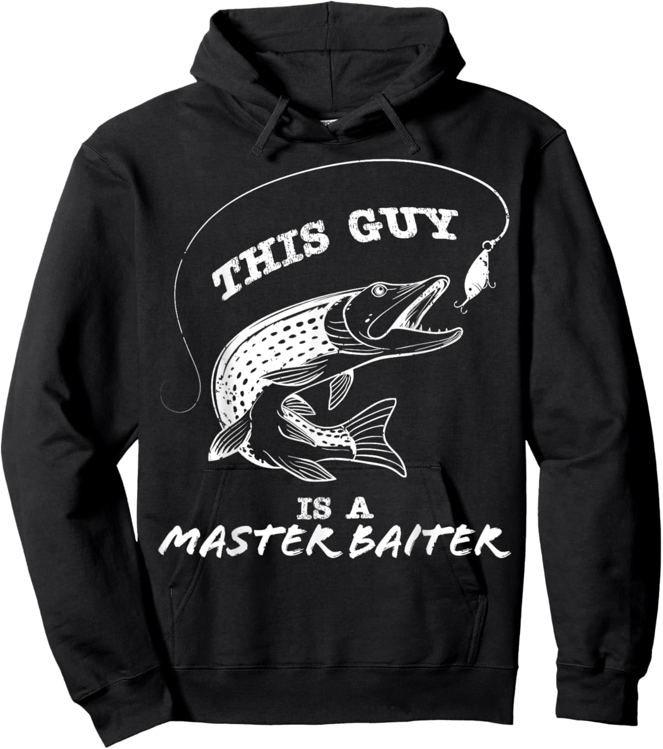 This Guy Is A Master Baiter Hoodie - Hoodie | Black
