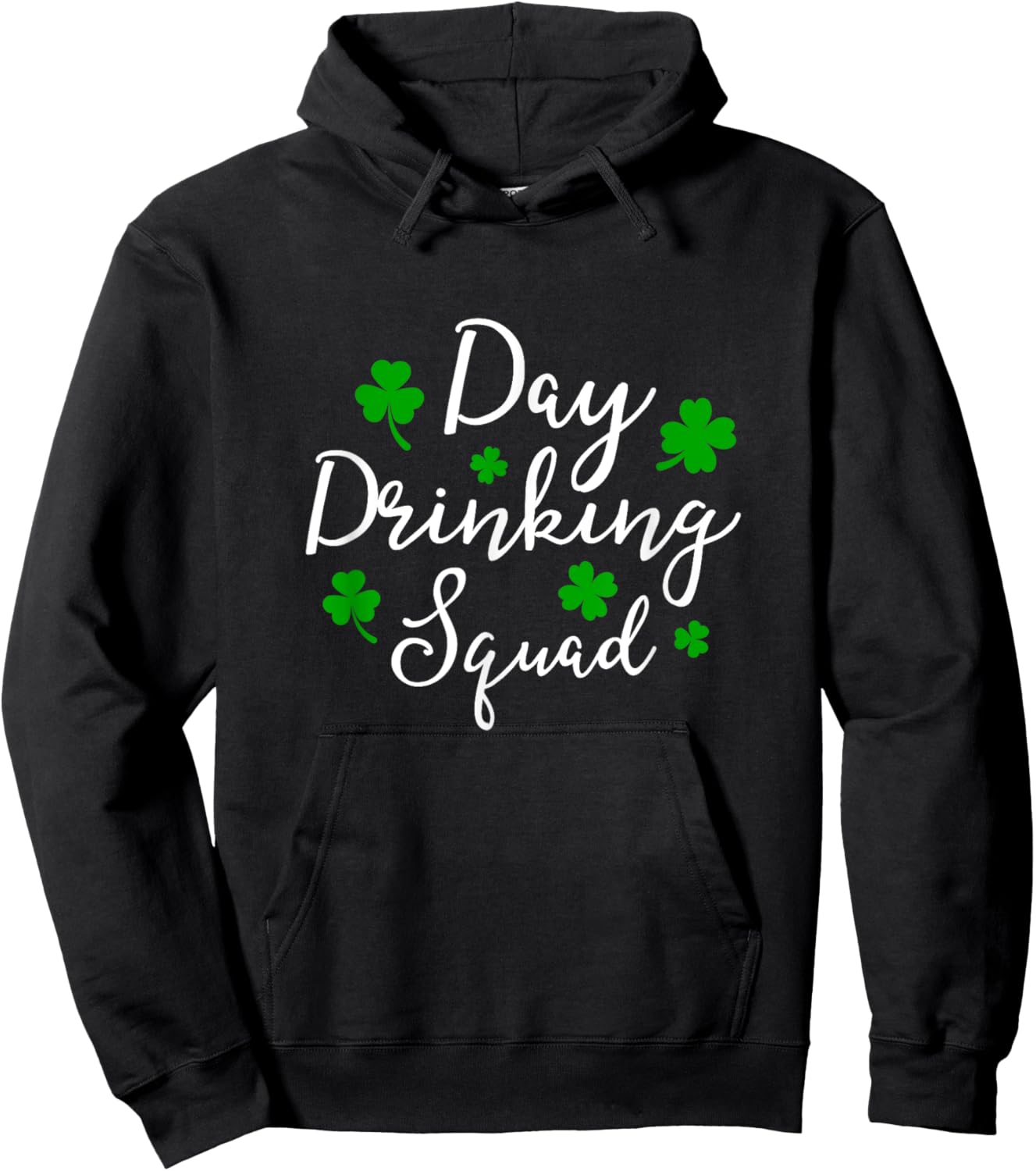 St Patricks Day Drinking Squad Irish Shamrock Beer Lovers Hoodie - Hoodie | Black