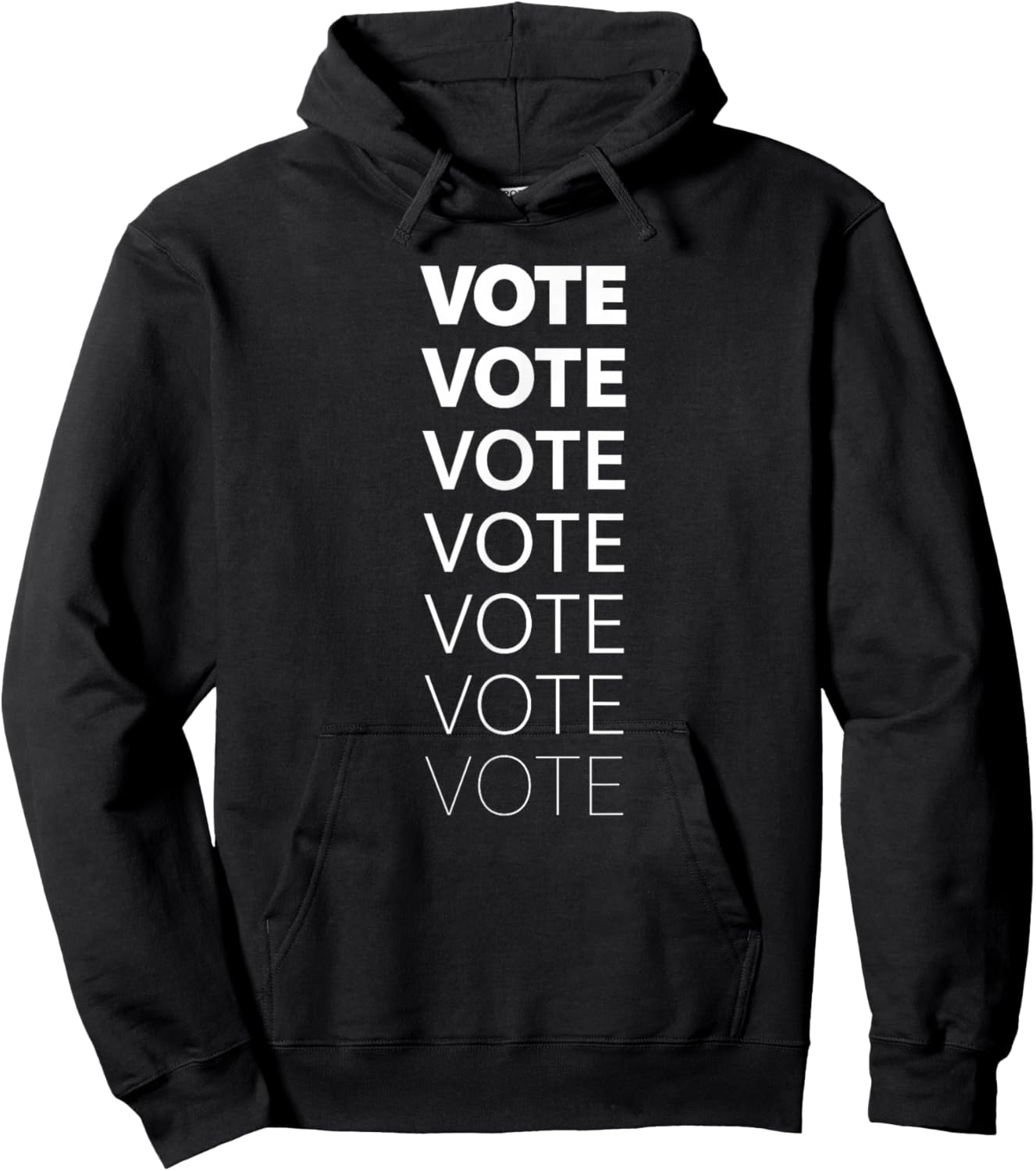 Vote Vote Vote , Men, Black, Small Hoodie - Hoodie | Black