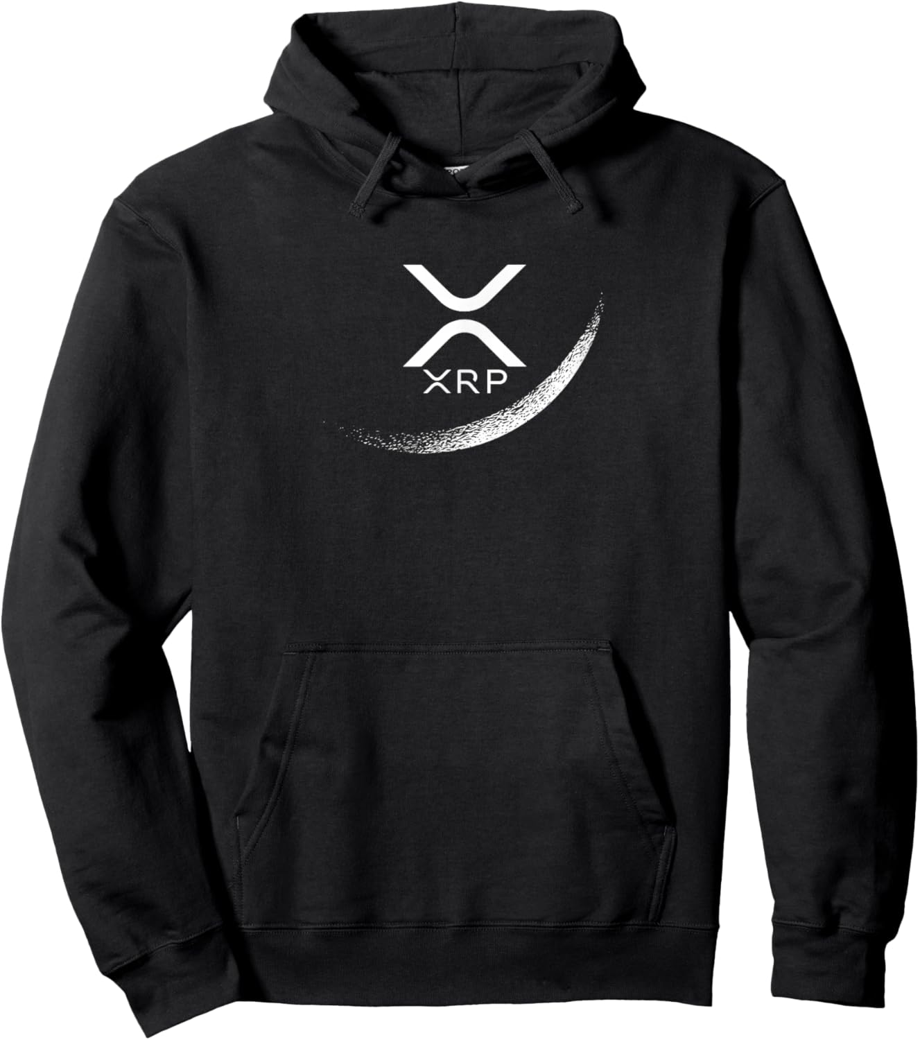 Internet money cryptocurrency Ripple XRP Moon Hoodie - Hoodie | Black