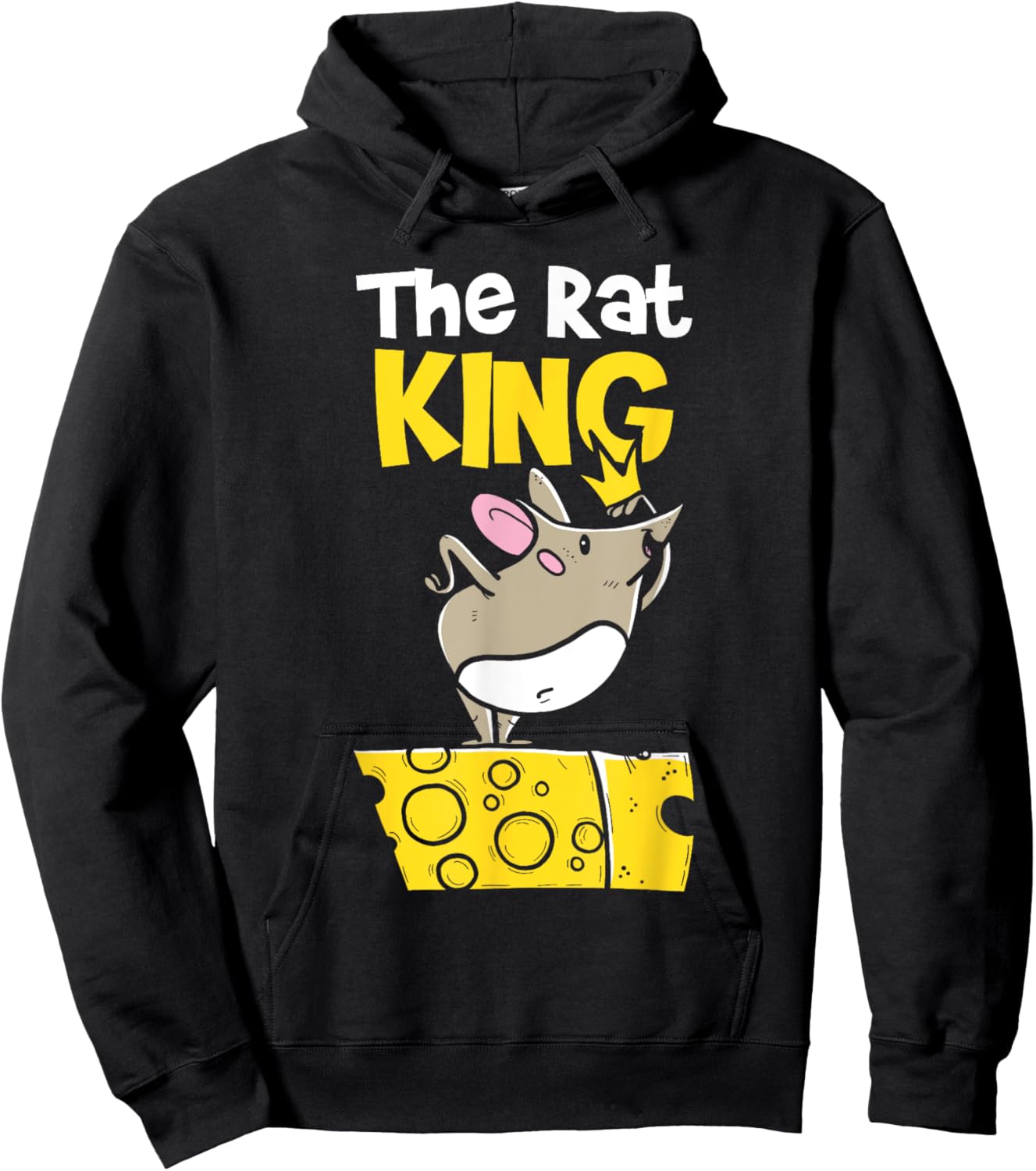 The Rat King - Animal Lover Rat Owner Hoodie - Hoodie | Black