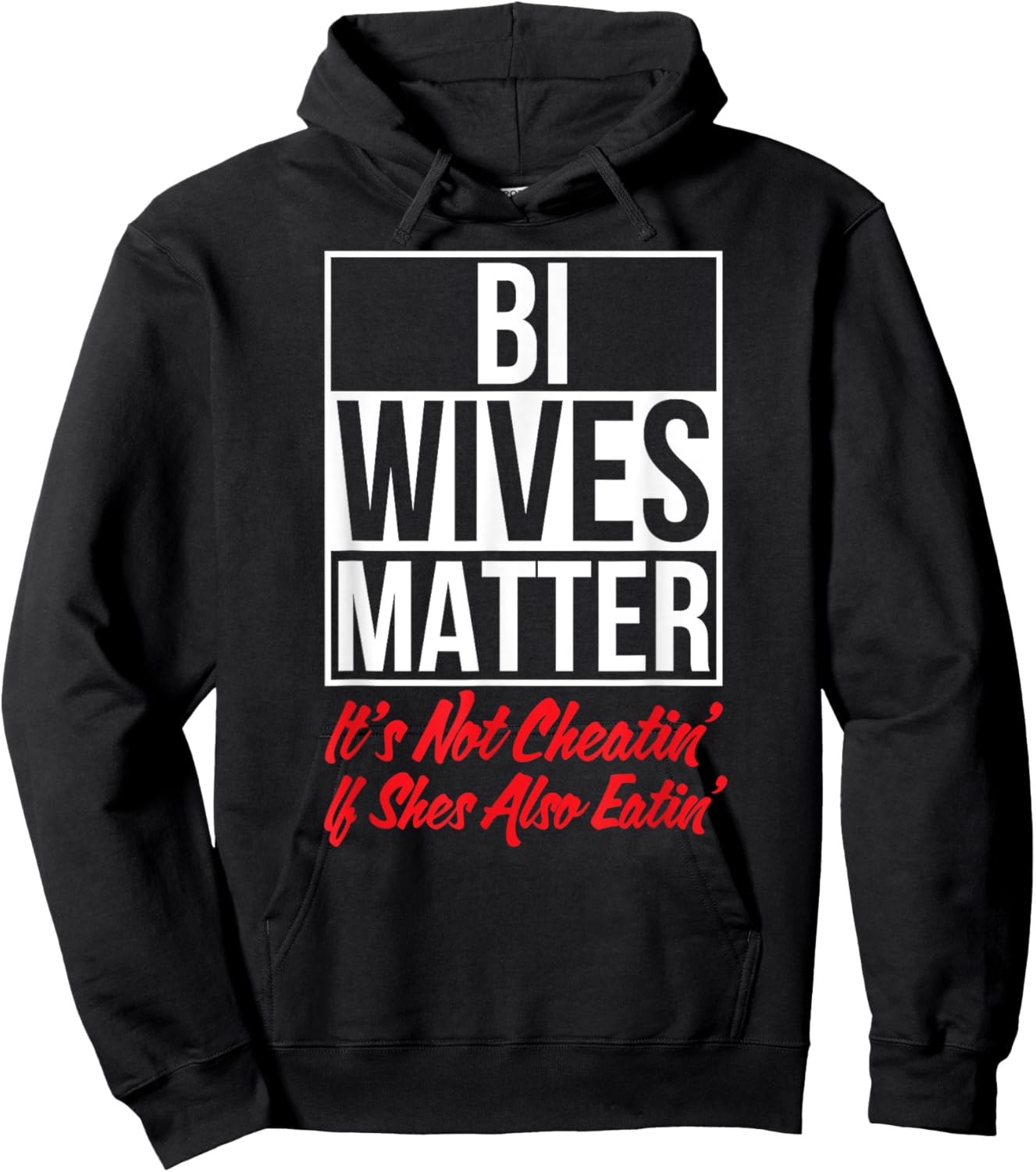 Bi Funny Adult Humor Sex Swinger Hoodie - Hoodie | Black
