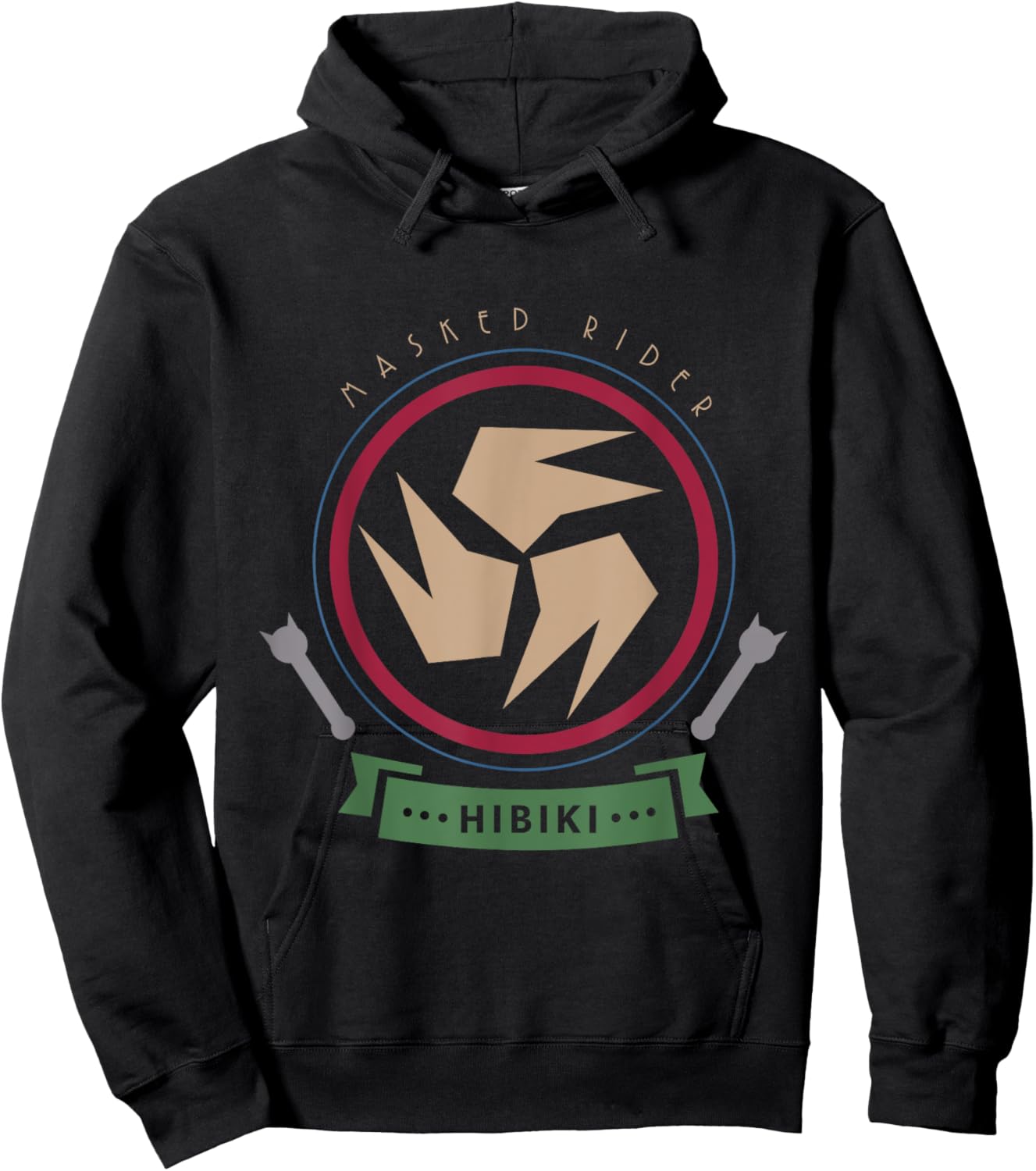 Kamen Rider Hibiki Hoodie - Hoodie | Black