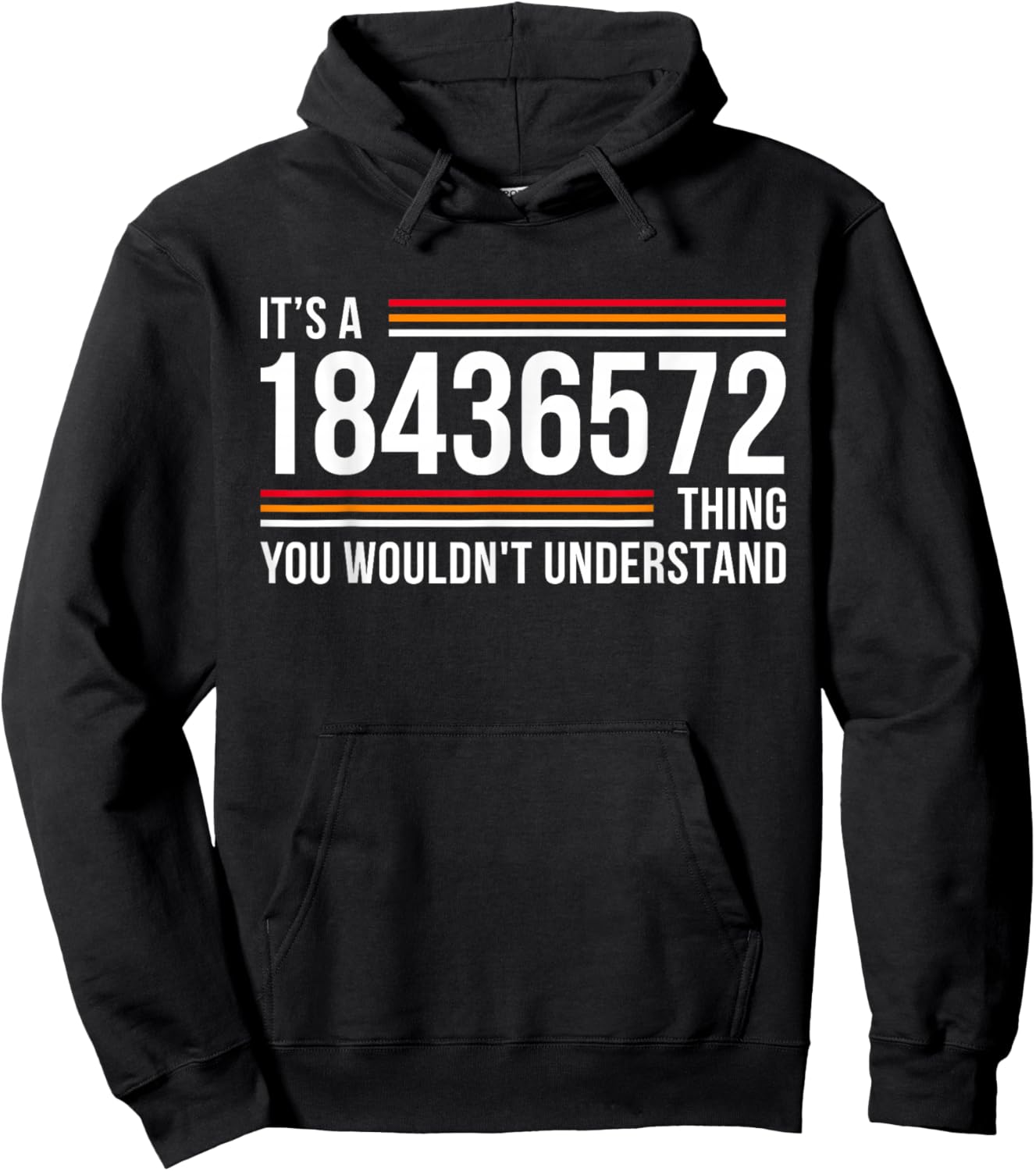 It's A 18436572 Thing Funny V8 Engine Classic Muscle Car Guy Hoodie - Hoodie | Black