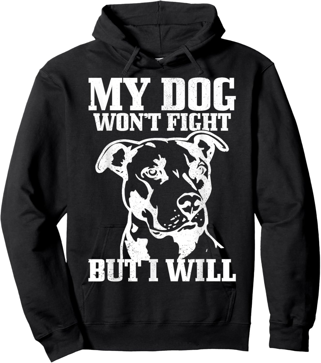 Pitbull Funny Dog Pitbull Mom Pitbull Dad Men Women Kids Hoodie - Hoodie | Black