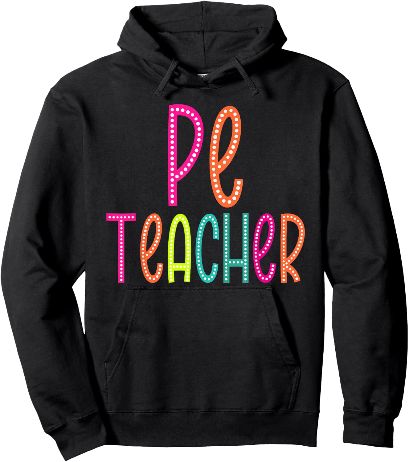 PE Teacher appreciation Week back to school Women Men Hoodie - Hoodie | Black