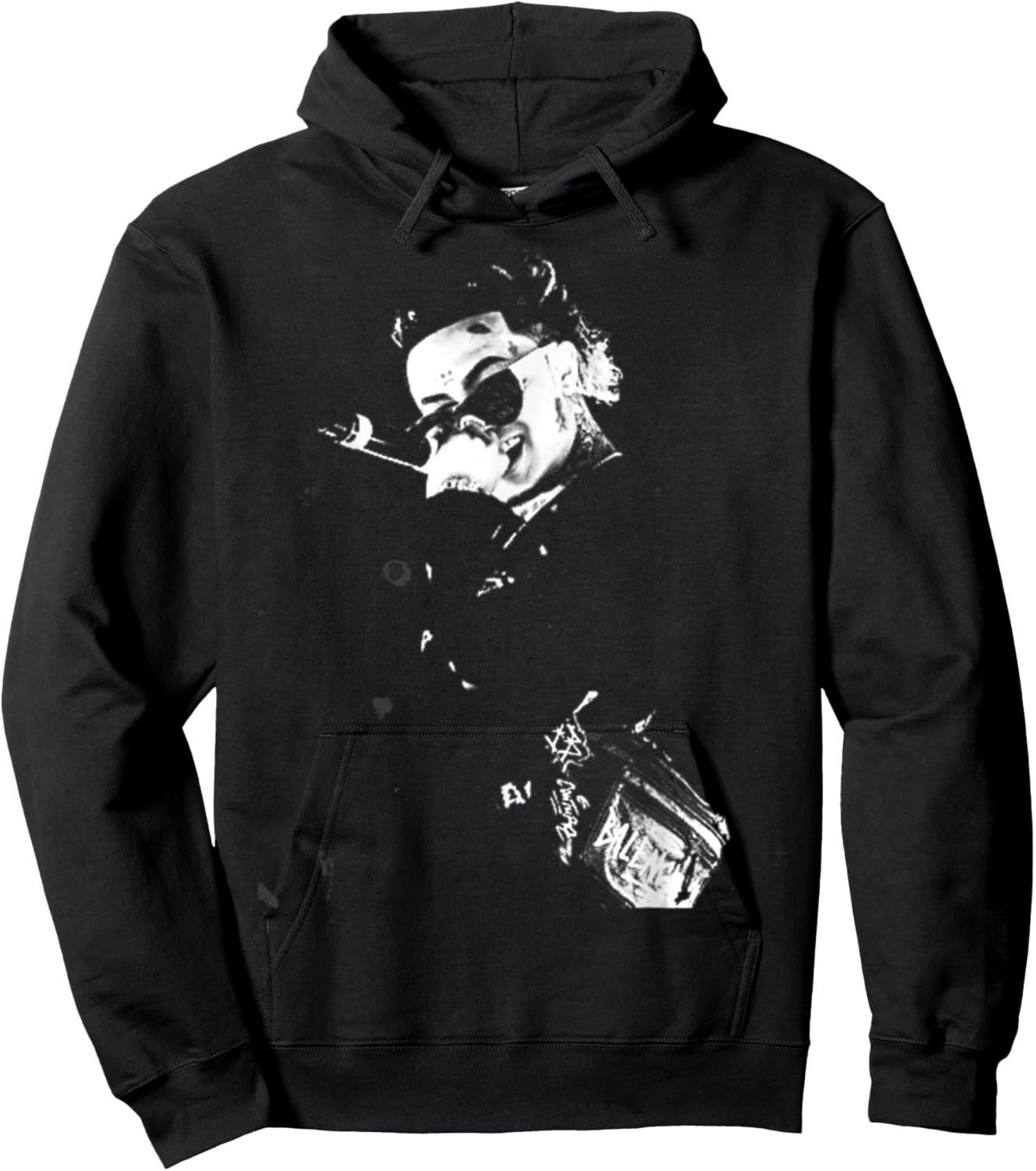 Design Lils Arts Pump Singing Vintage Hoodie - Hoodie | Black