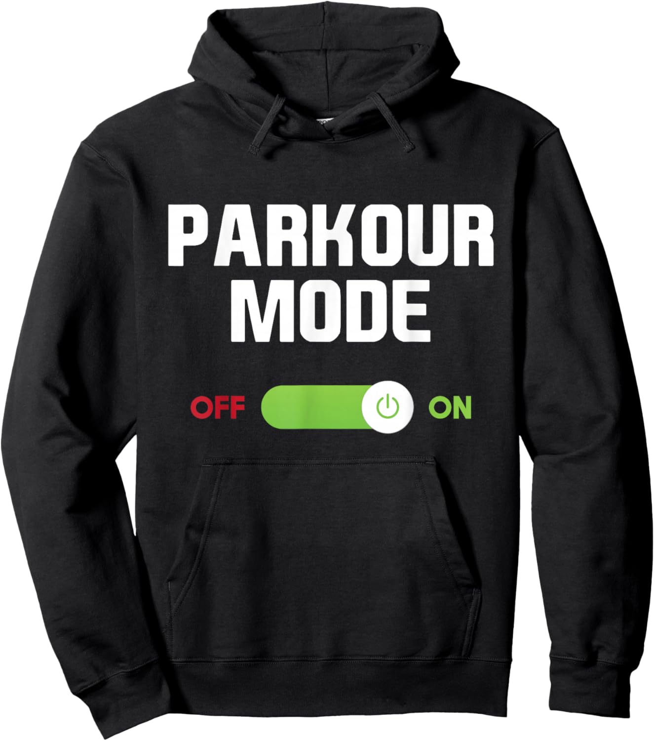 Parkour Mode - Backflip Freerunning Urban Gymnastic Hoodie - Hoodie | Black