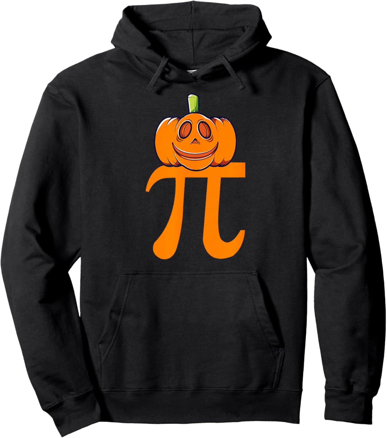 Pumpkin Pi | Pie Math Hoodie - Hoodie | Black