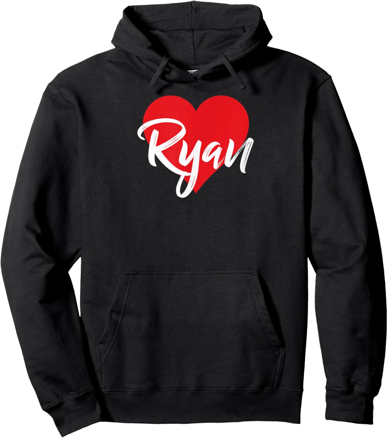 I Love Ryan First Name I Heart Named Hoodie - Hoodie | Black