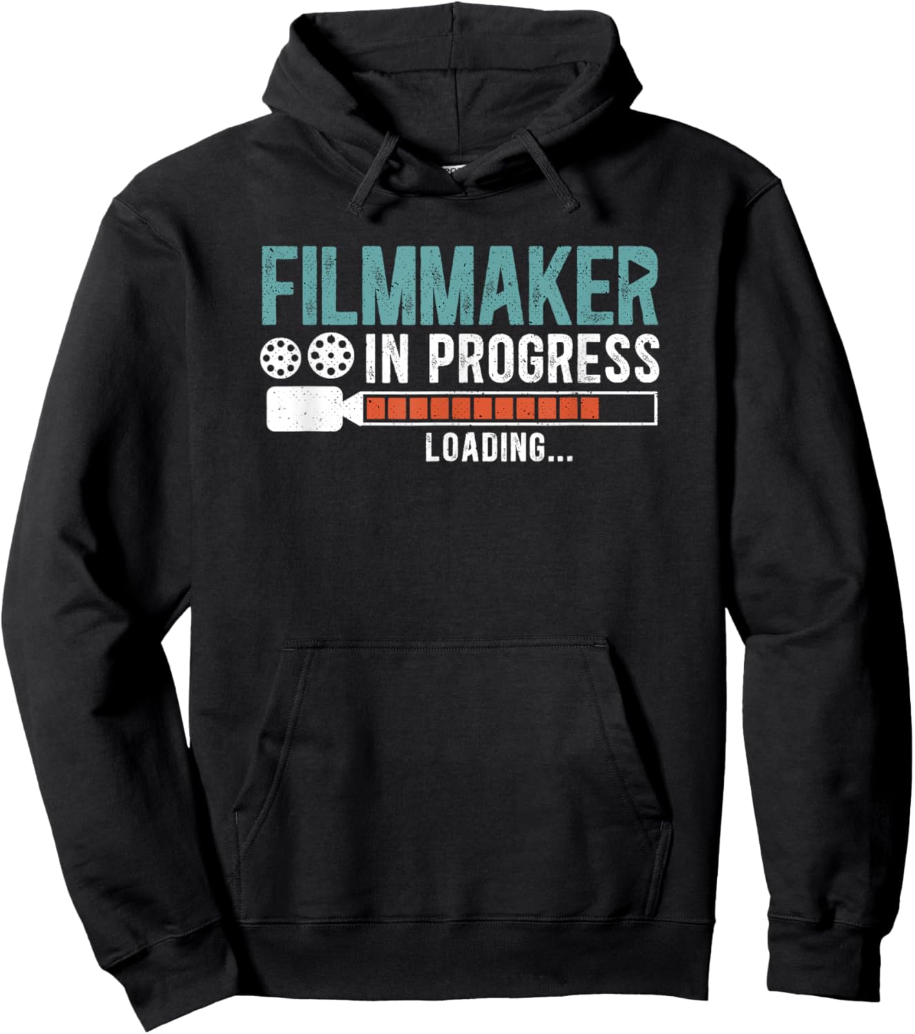 SHIRTSIDE Film Maker -Adults Black Movie Maker Editor Small Hoodie - Hoodie | Black