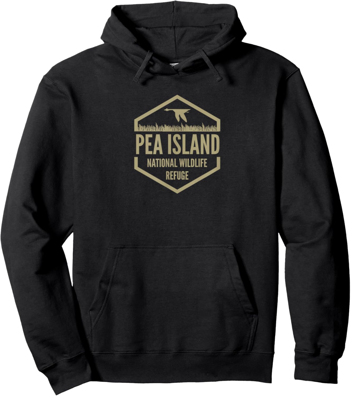 Pea Island Wildlife Refuge Hoodie - Hoodie | Black
