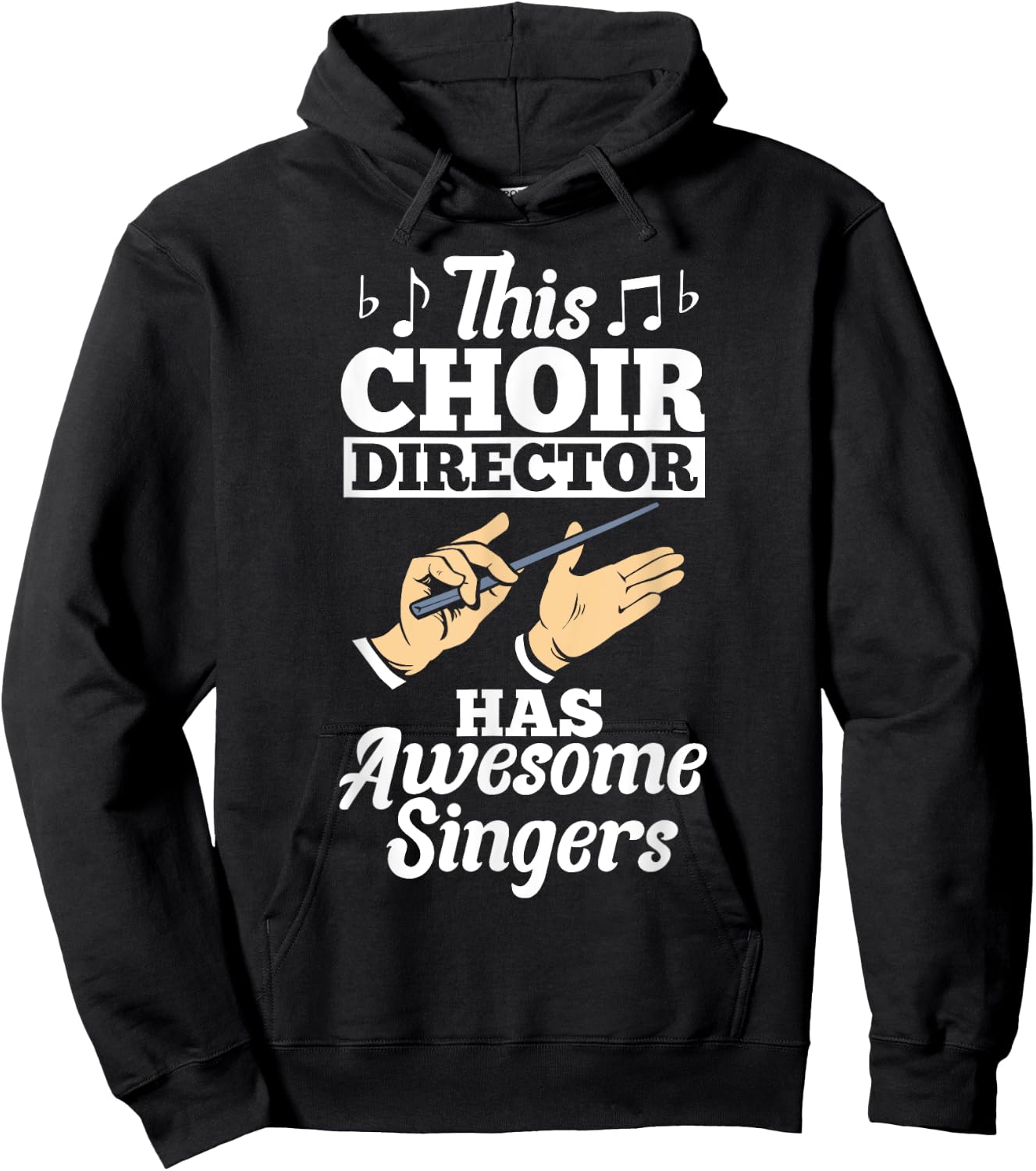 Choir Outfit Chorus Music Choir Teacher Choir Director Choir Hoodie - Hoodie | Black
