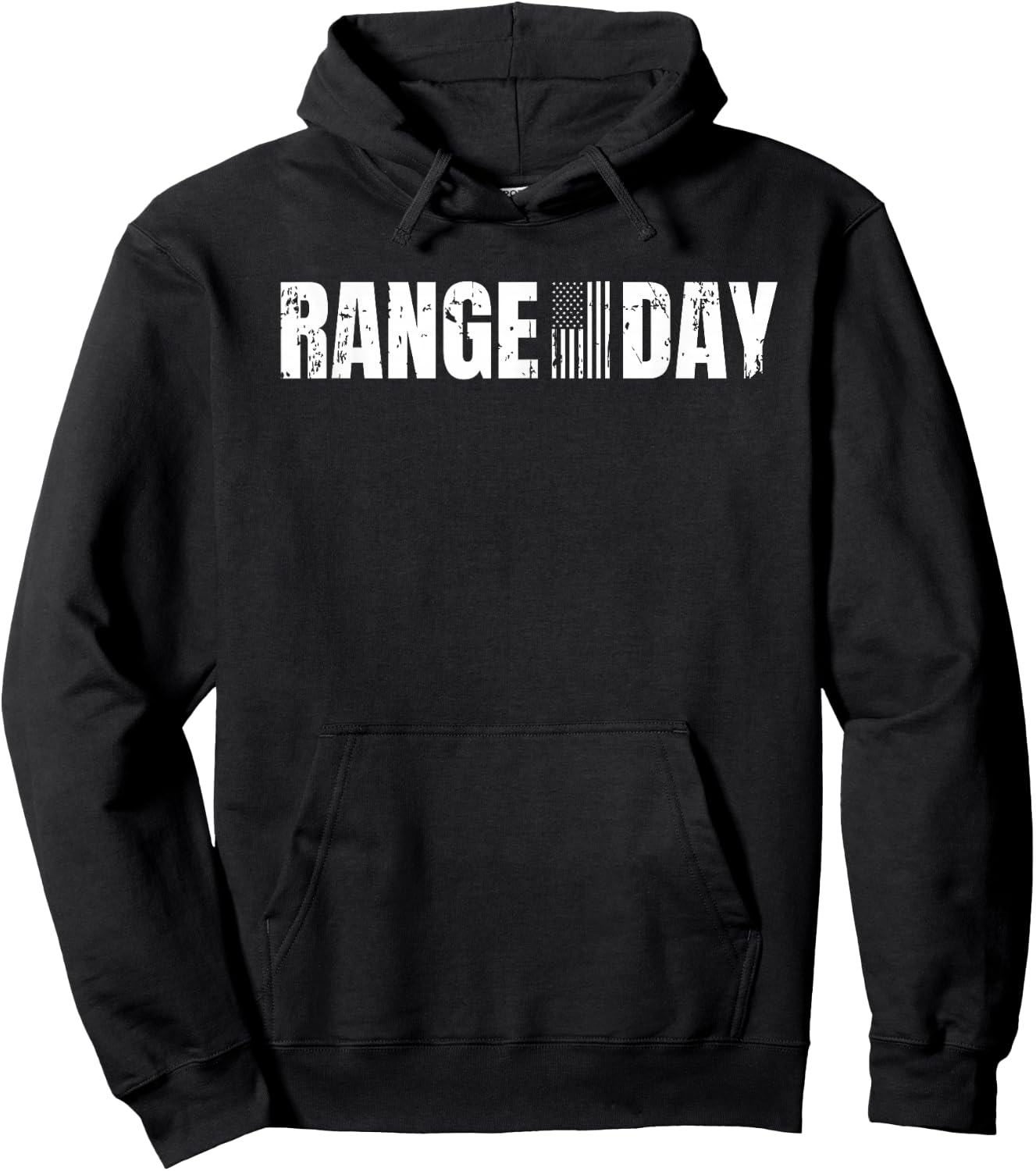 Range Day American Flag Patriotic Shooting Range Hoodie - Hoodie | Black
