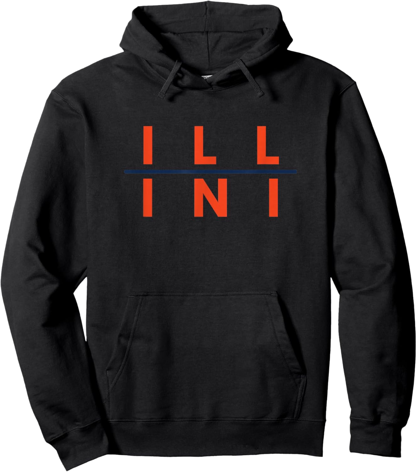 Illinois IL Fans Hoodie - Hoodie | Black