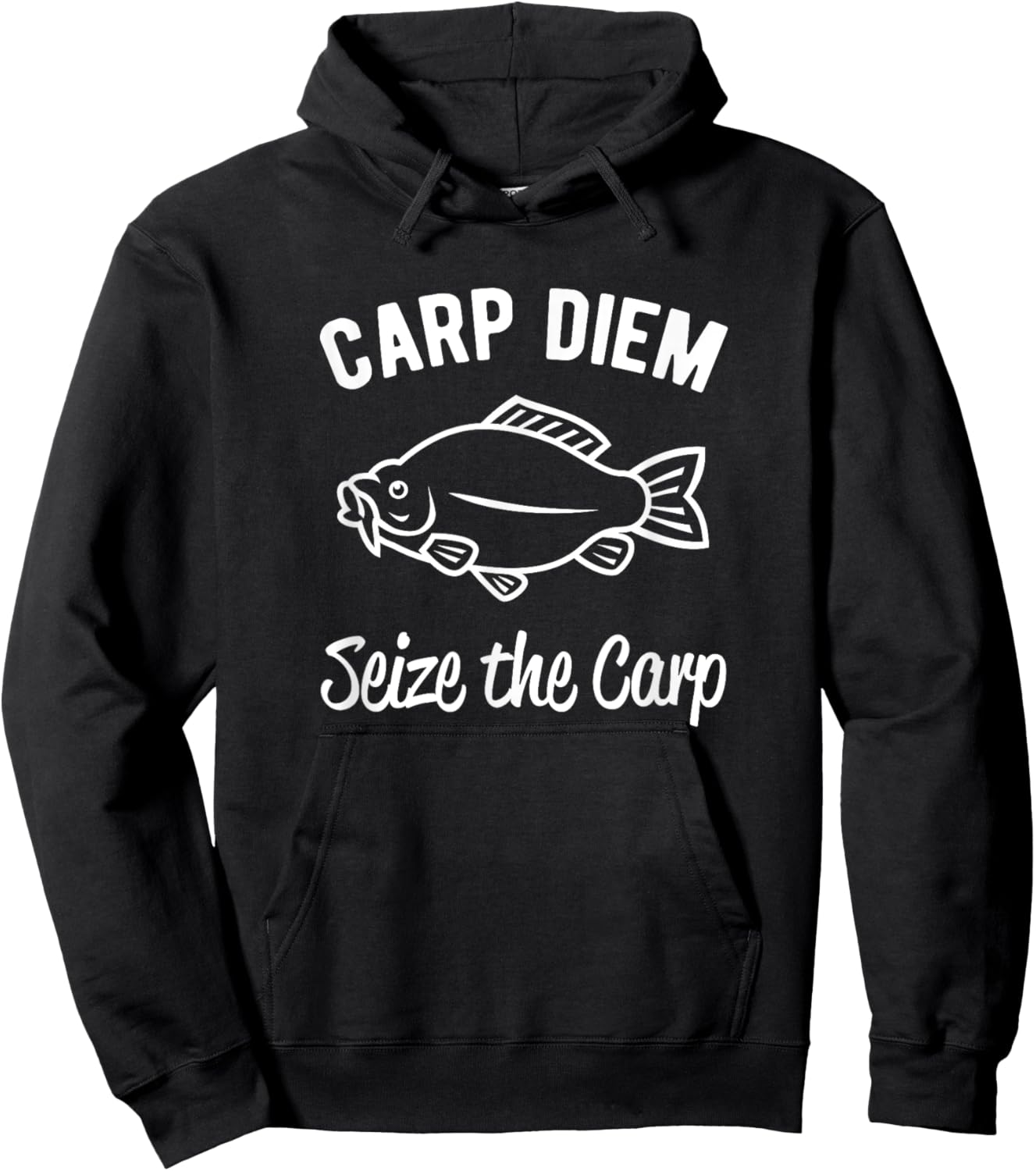 Carp Diem seize the carp Hoodie - Hoodie | Black