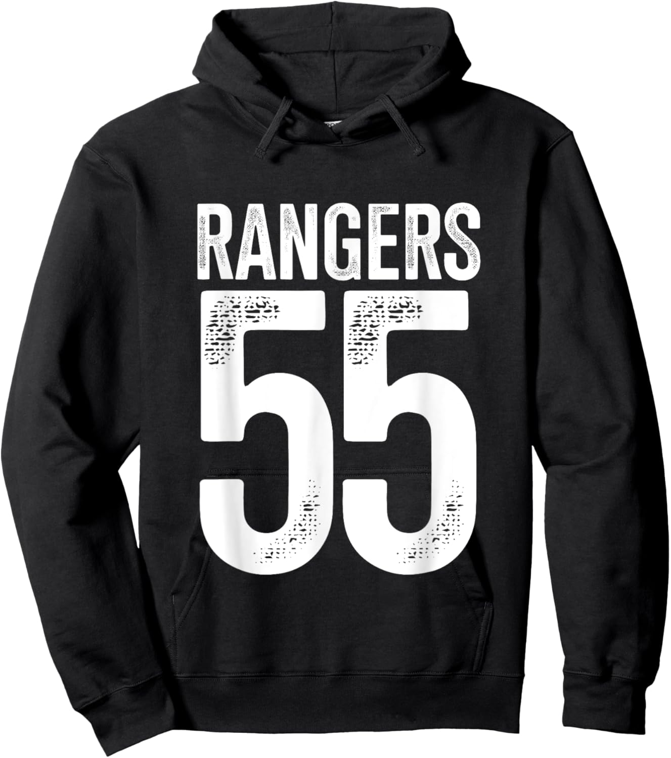 RFC 55th Scottish Premiership Winners Rangers Champion55 Hoodie - Hoodie | Black