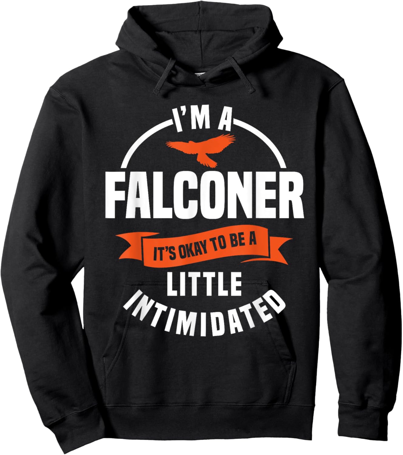 Falconer Gamehawking Ornithologist Falcon Hawker Falconry Hoodie - Hoodie | Black