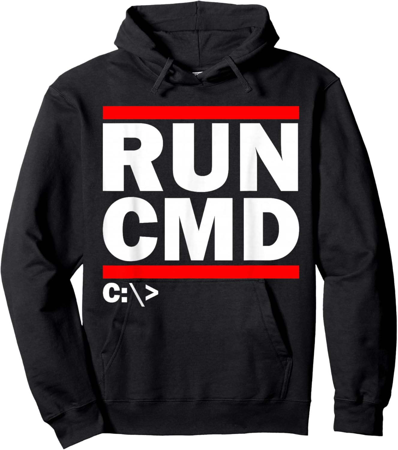 Admins Programmers Run CMD Hoodie - Hoodie | Black