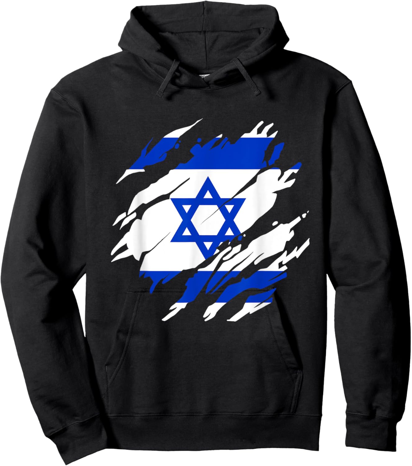 Israeli Flag Israel Hoodie - Hoodie | Black