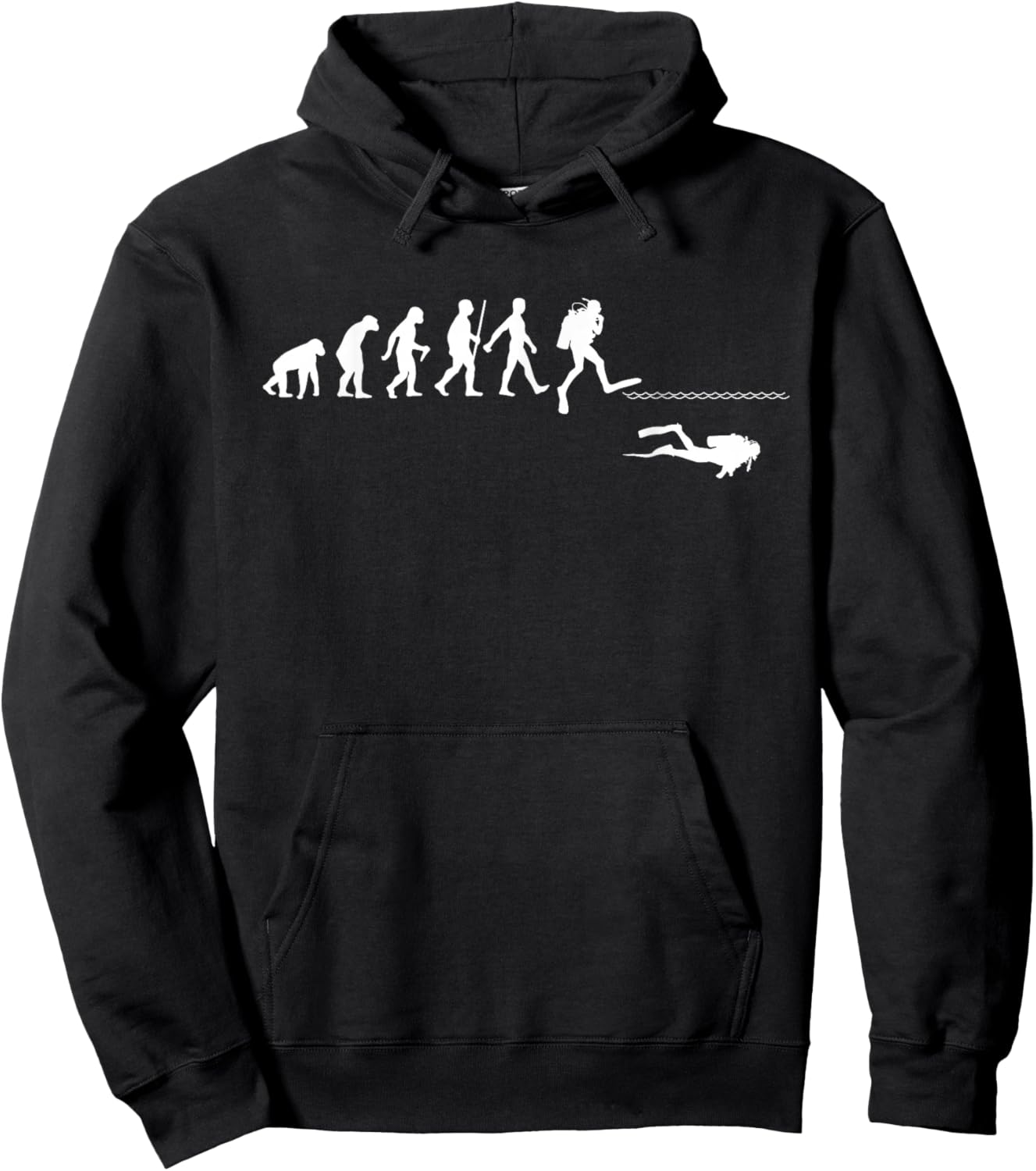 Funny Scuba Diving Women Professional Scuba Diver Hoodie - Hoodie | Black