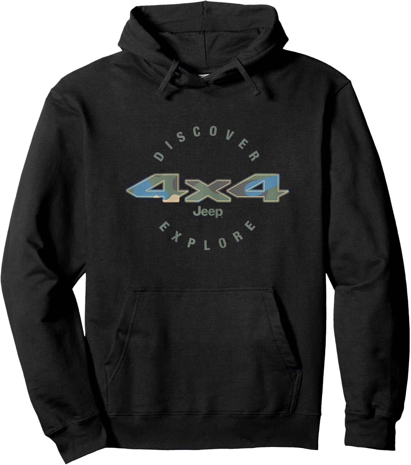 Jeep 4x4 Hoodie - Hoodie | Black