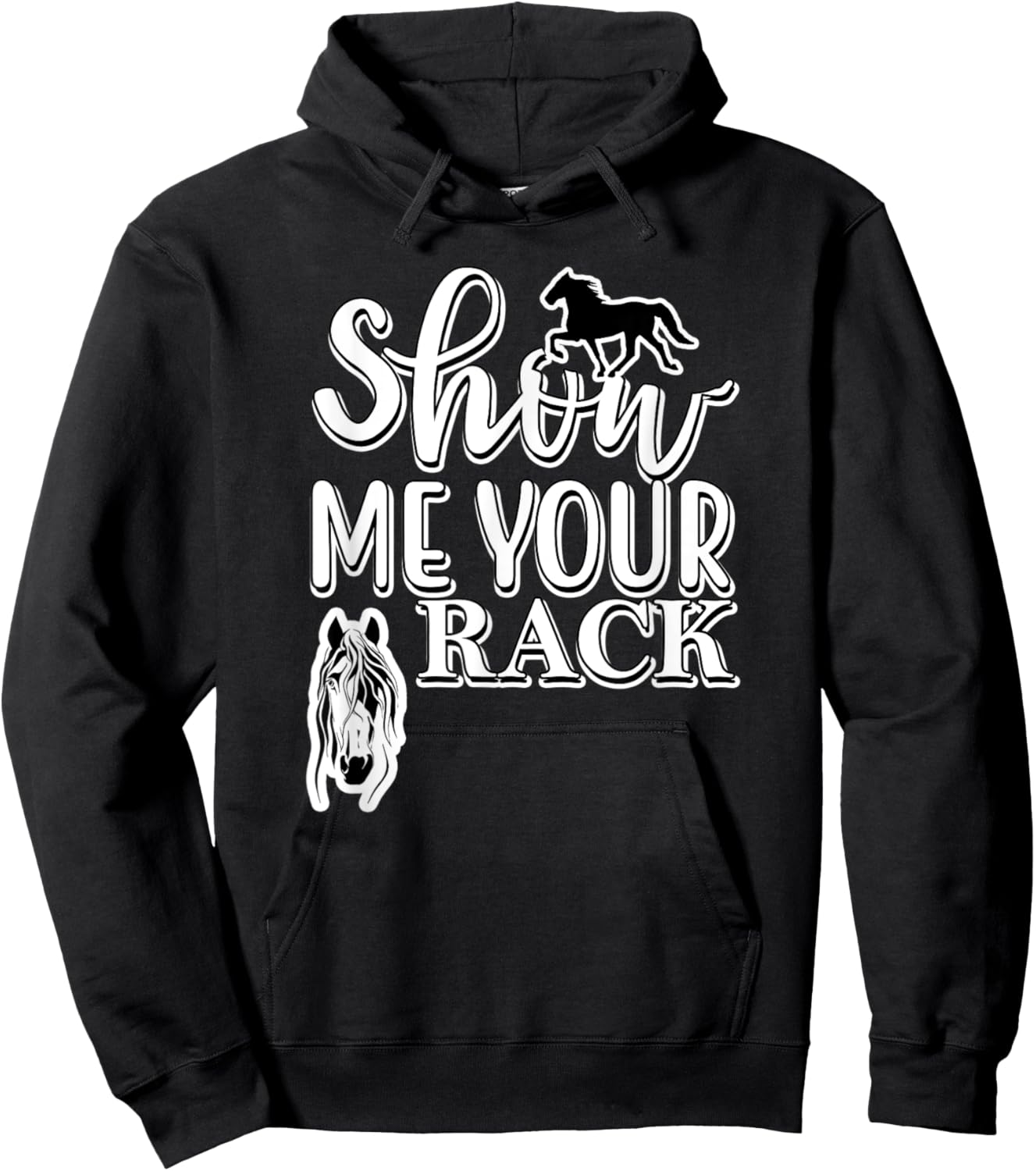 Racking Horse Gaited Breeds Hoodie - Hoodie | Black