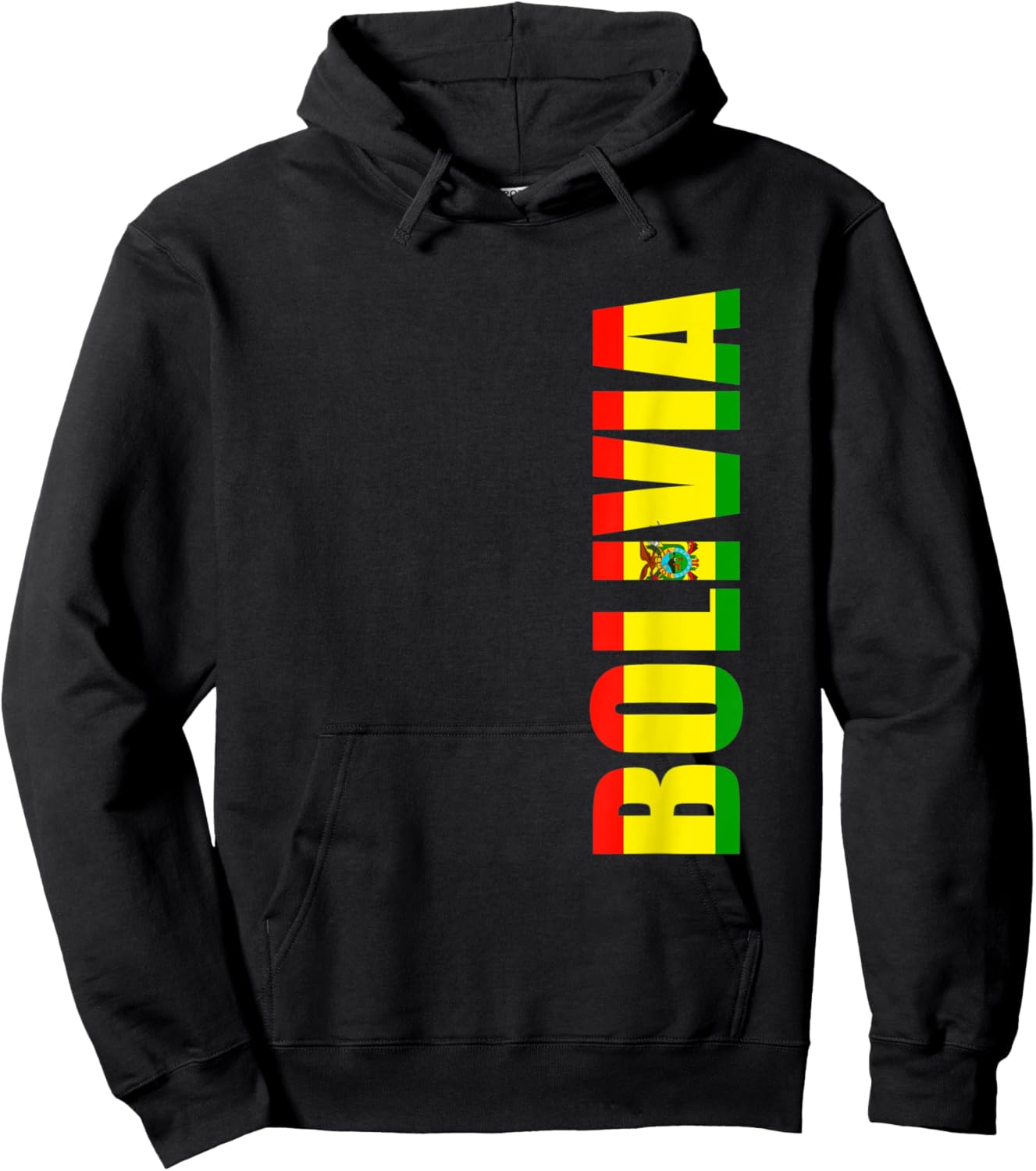 Bolivia Bolivian Flag Hoodie - Hoodie | Black