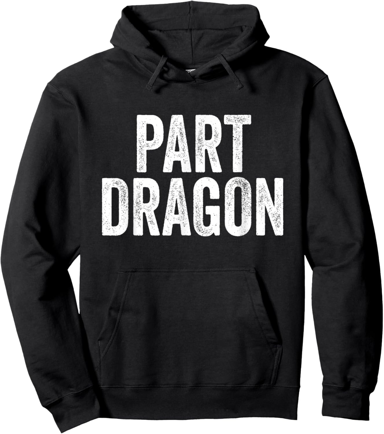 Part Dragon Dragonkin Otherkin Funny Dragon Kin Hoodie - Hoodie | Black