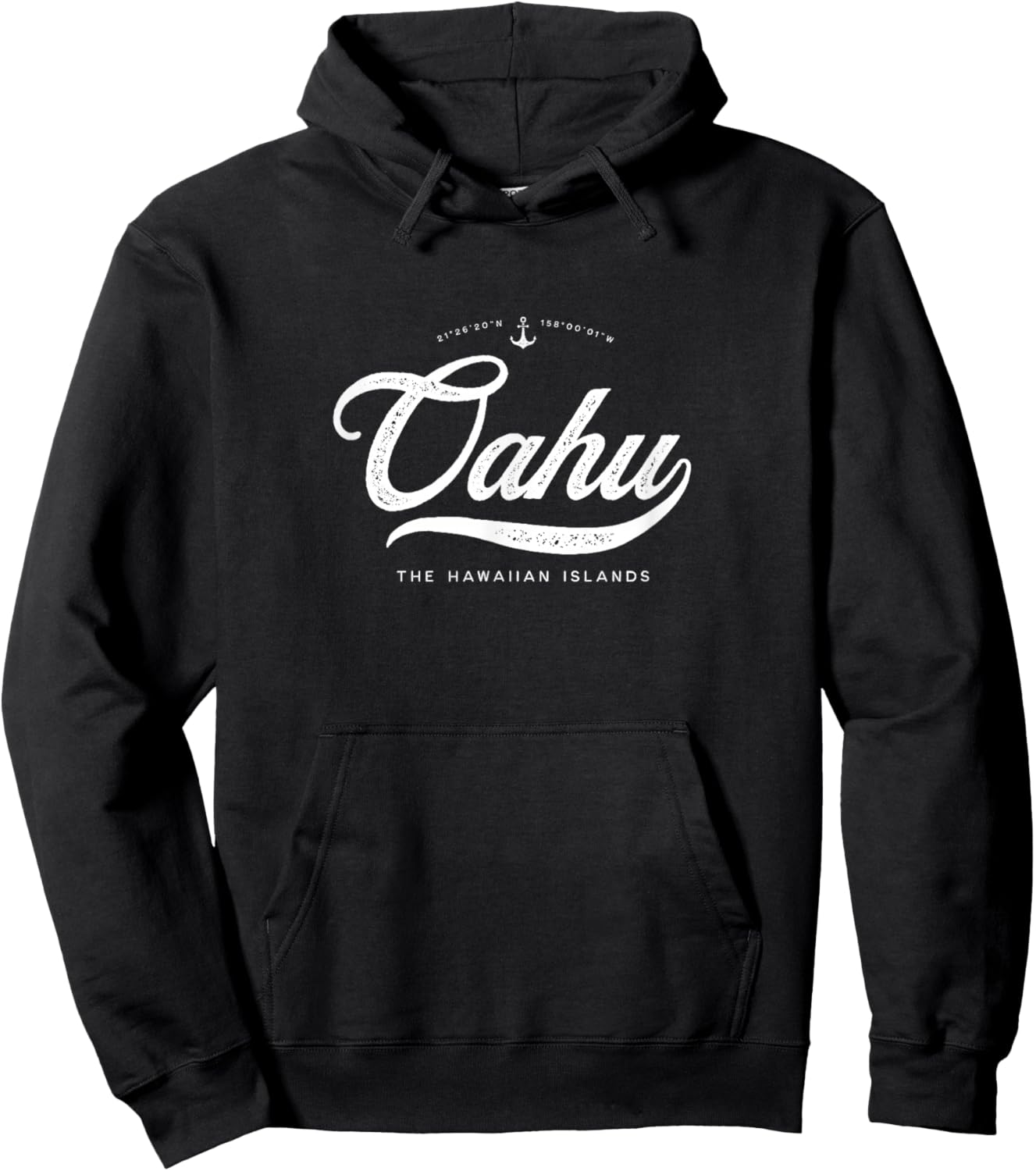 Oahu Hawaii Hoodie - Hoodie | Black