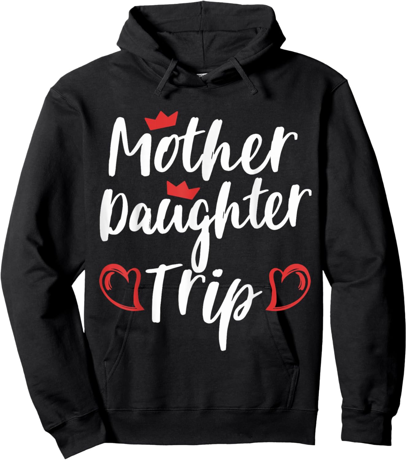 Mother Daughter Trip Weekend Vacation Mom Daughter Travel Hoodie - Hoodie | Black