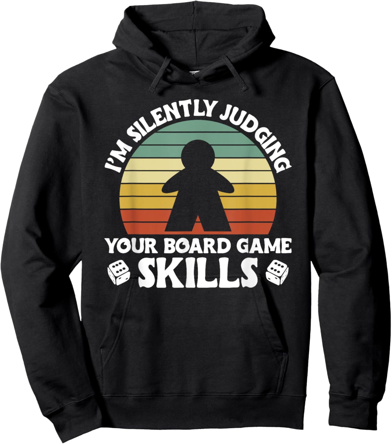 Game Night Adults Funny Board Games Lover Hoodie - Hoodie | Black