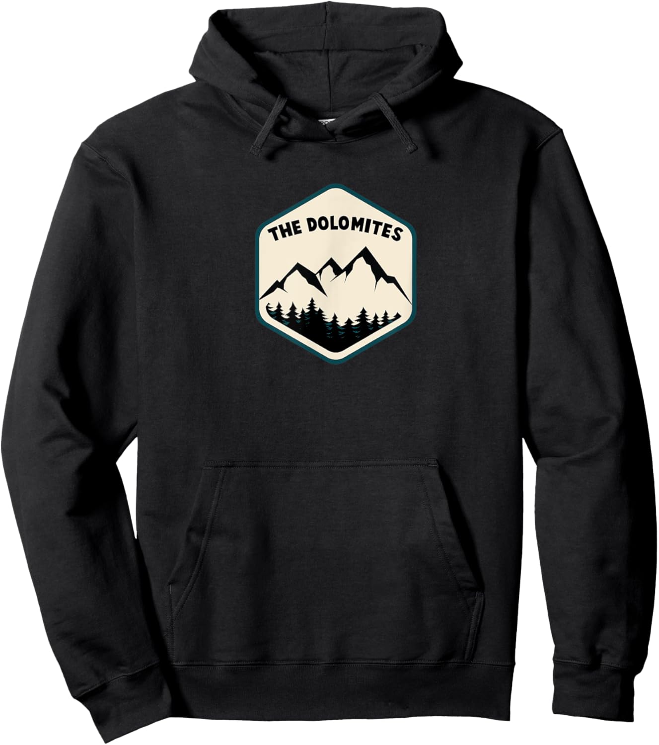 The Dolomites Hoodie - Hoodie | Black