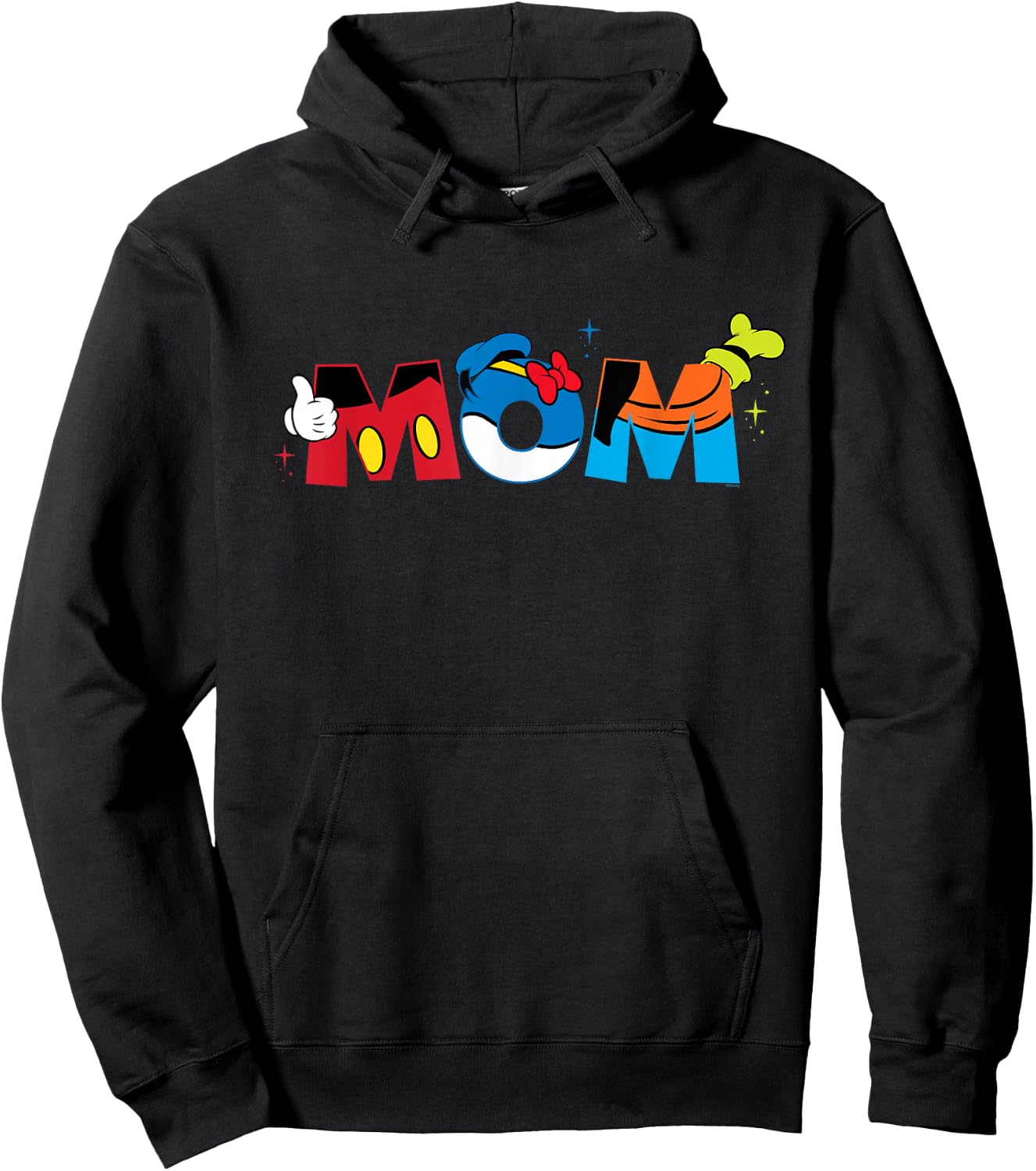 Disney Mickey Mouse and Friends Mom Mother’s Day Birthday Hoodie - Hoodie | Black