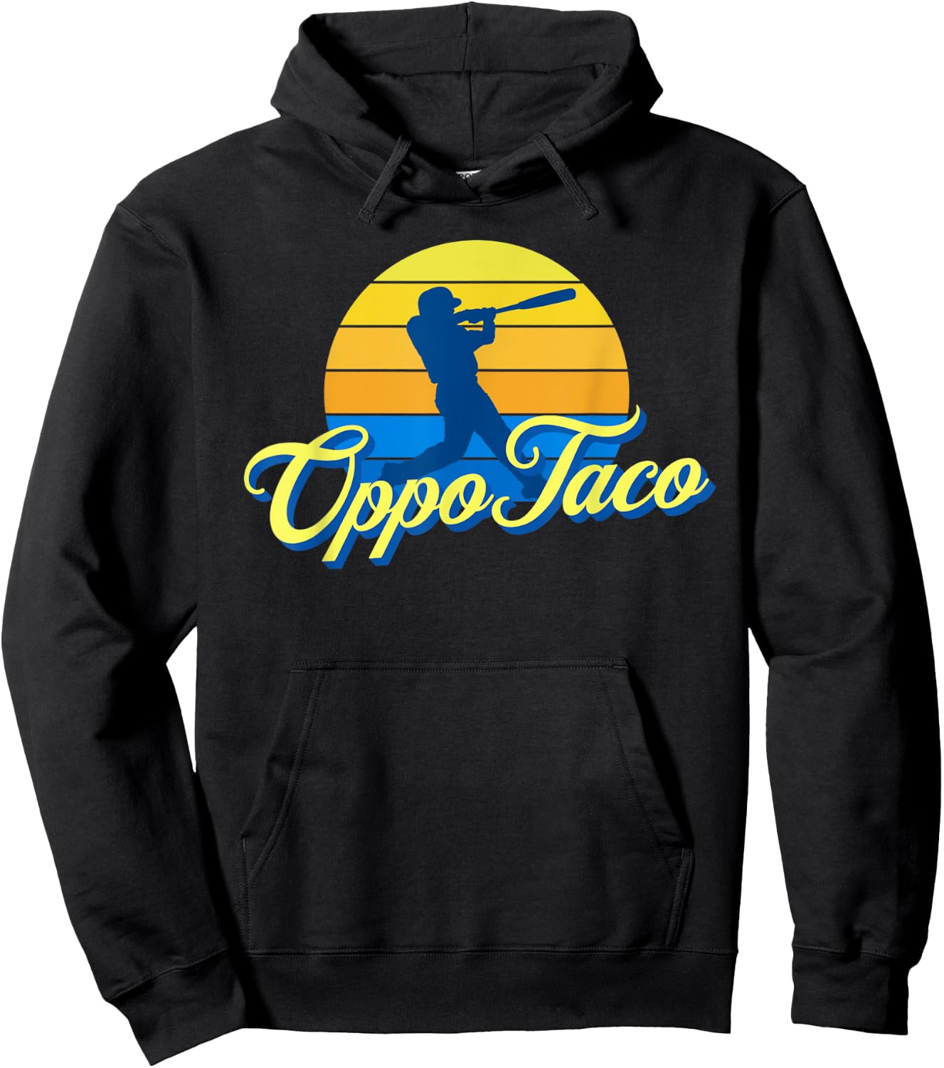 Oppo Taco Home Run Baseball Hoodie - Hoodie | Black