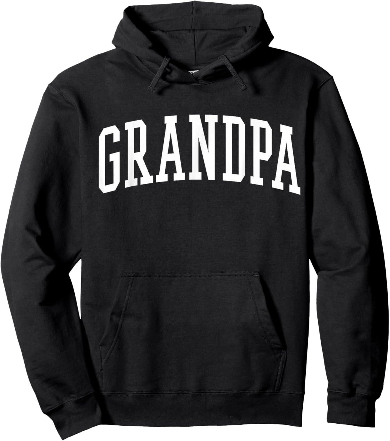 Varsity Grandpa Hoodie - Hoodie | Black