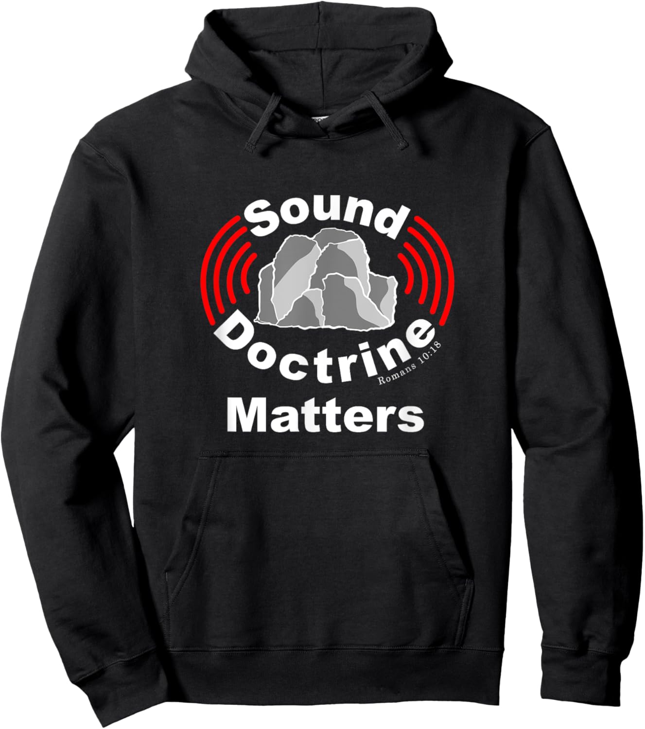 Sound Doctrine Matters, Preach The Gospel, Christian Hoodie - Hoodie | Black
